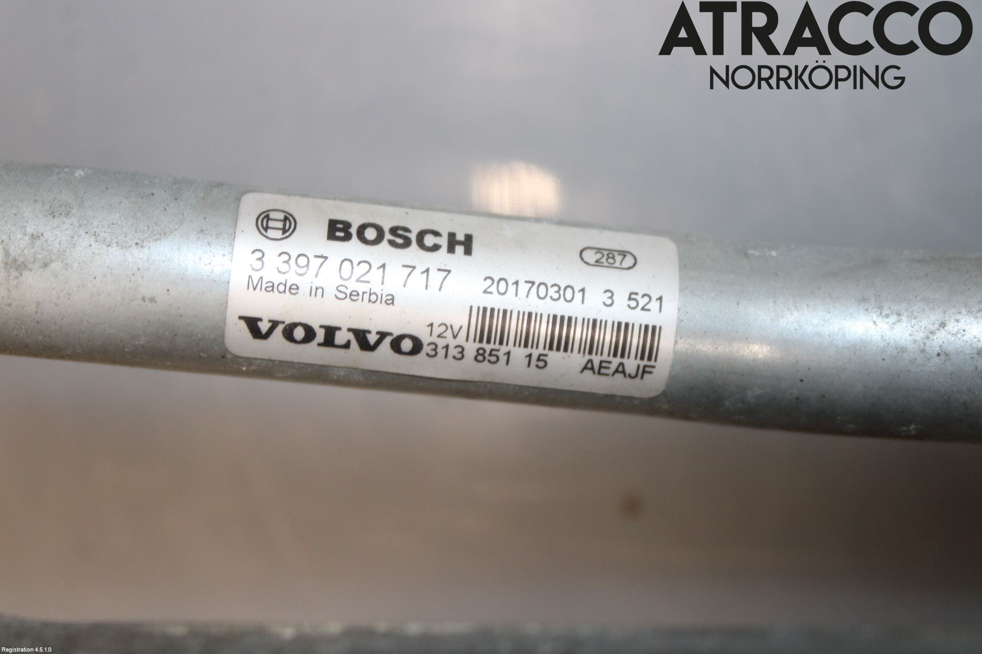 Volvo S90 17->> Torkarmekanism Vindruta