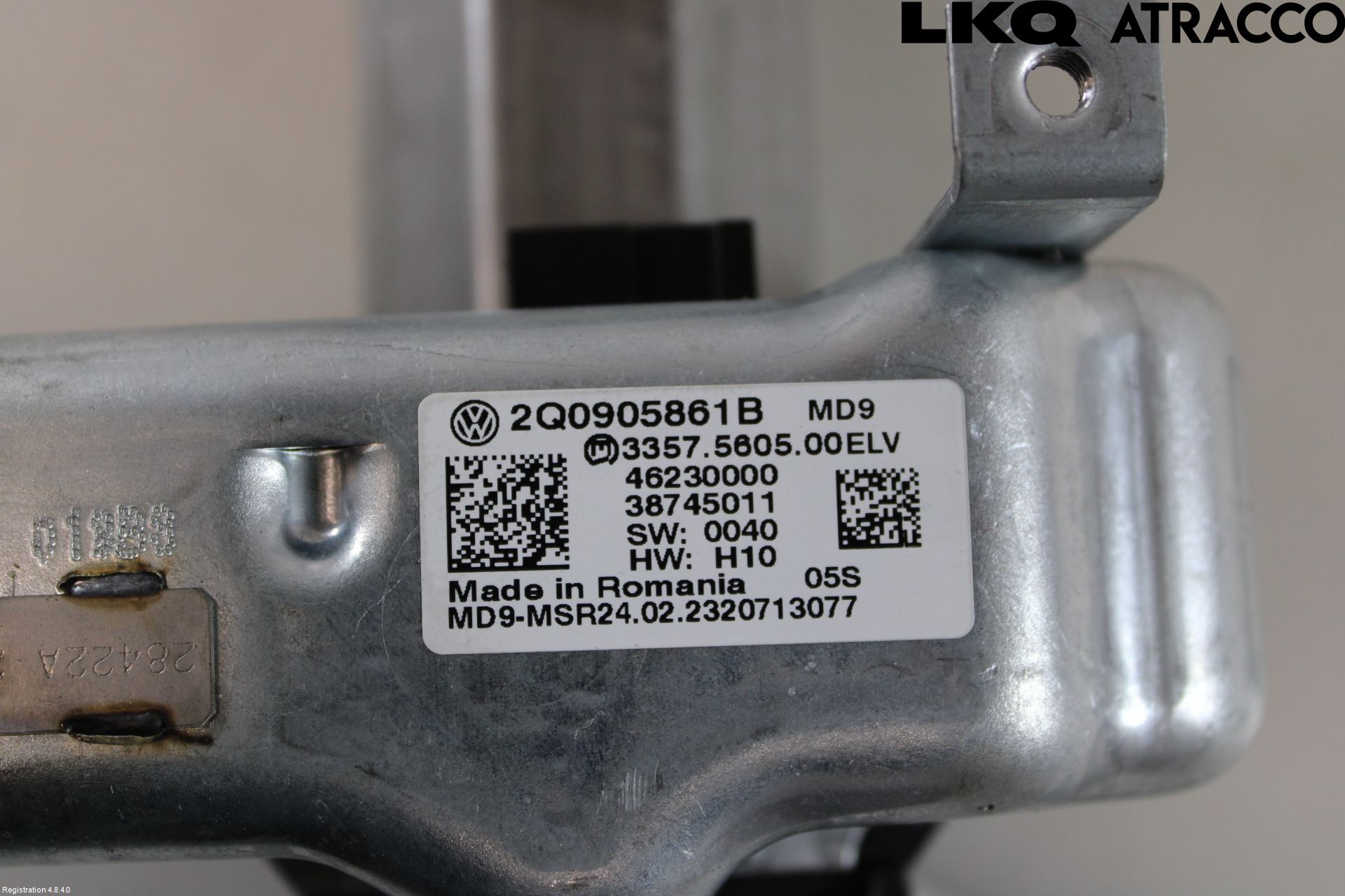 Volkswagen VW GOLF / E-GOLF VIII 20- Rattaxelagg Justerbart