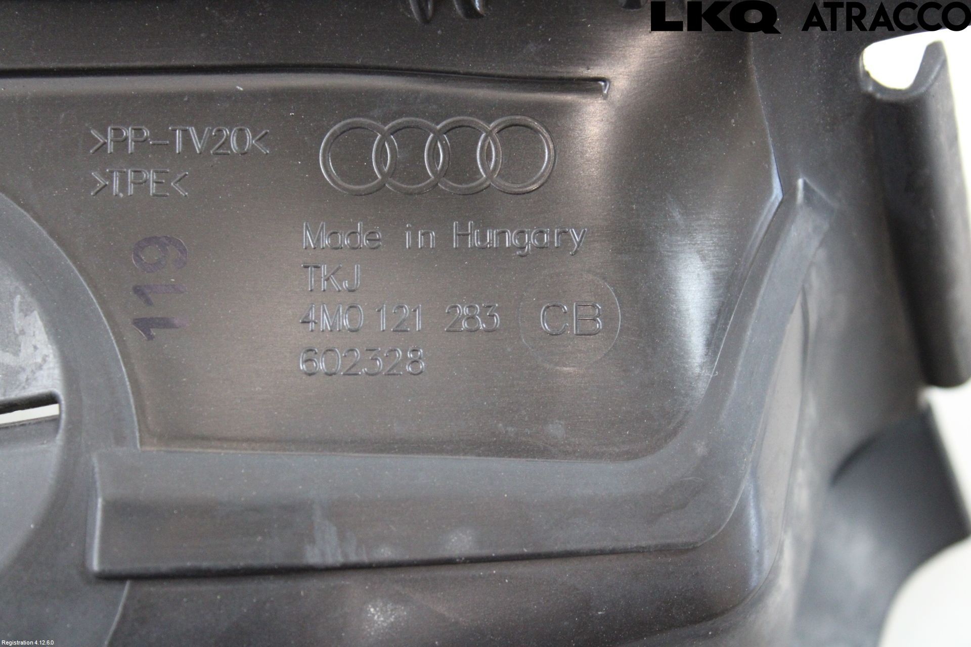 Audi Q7/SQ7 Deflektor Plåt-Plast Kylning