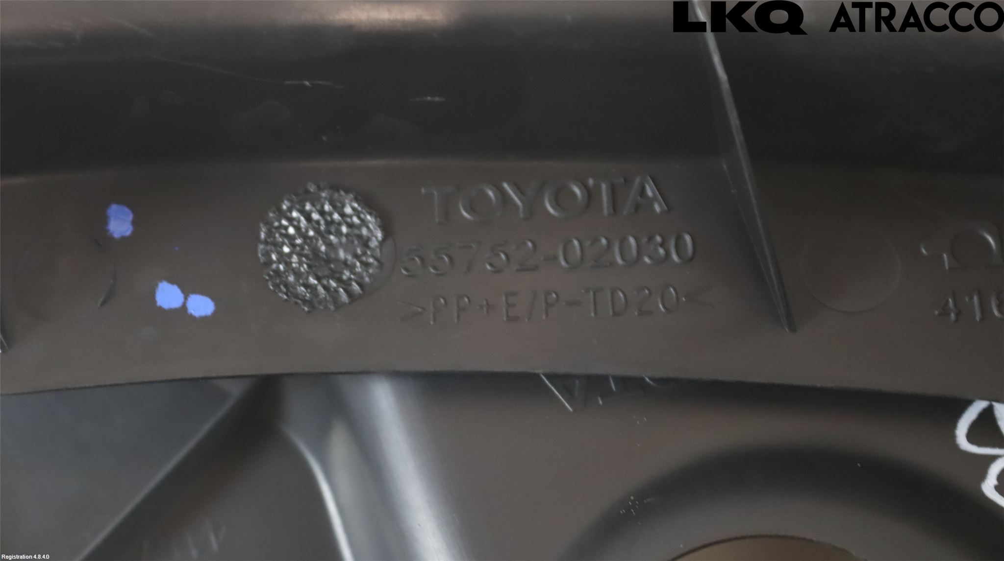 Toyota AURIS 10-12 Torpedplåt-Torpedplast