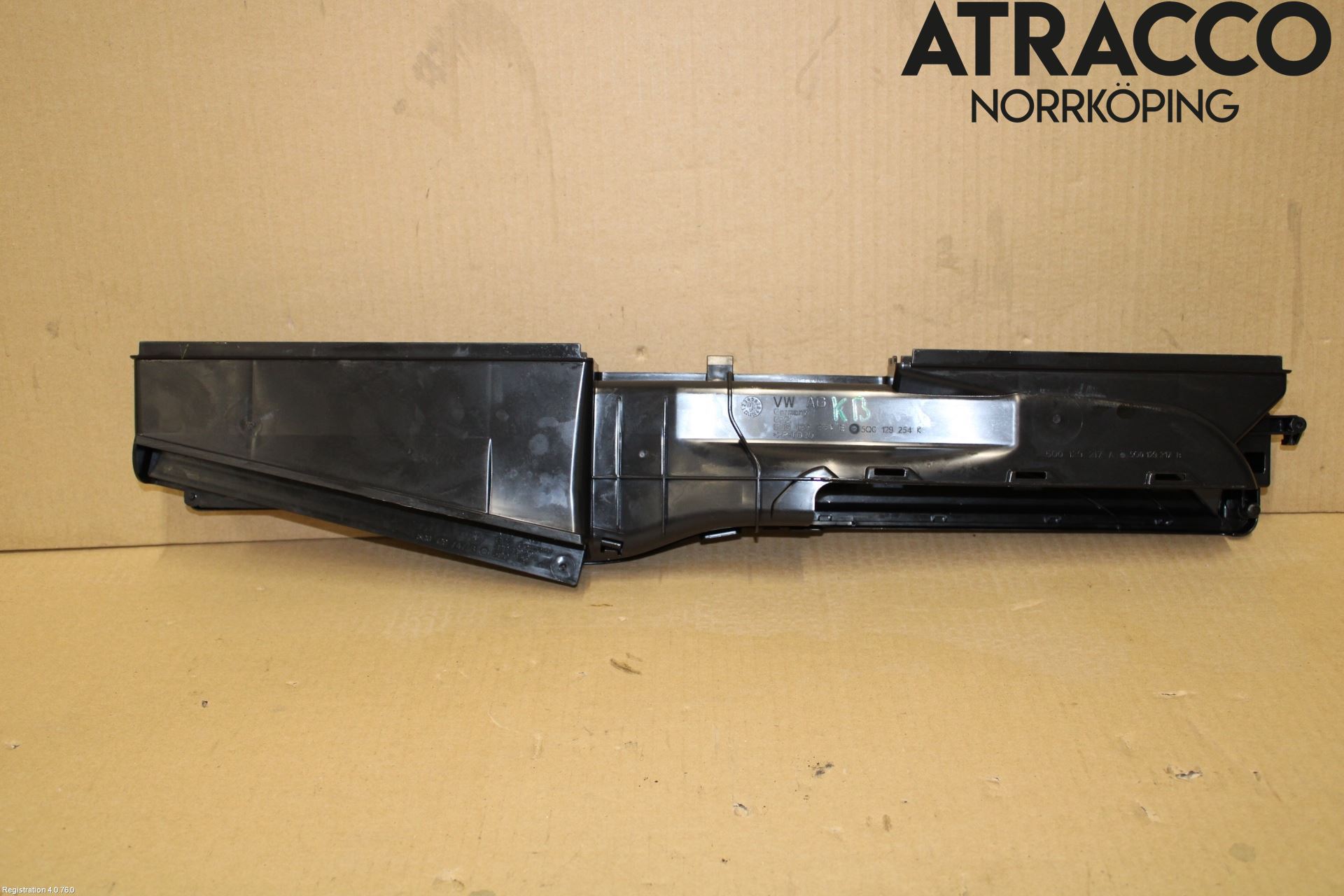 Volkswagen VW GOLF / E-GOLF VIII 20- Deflektor Plåt-Plast Kylning