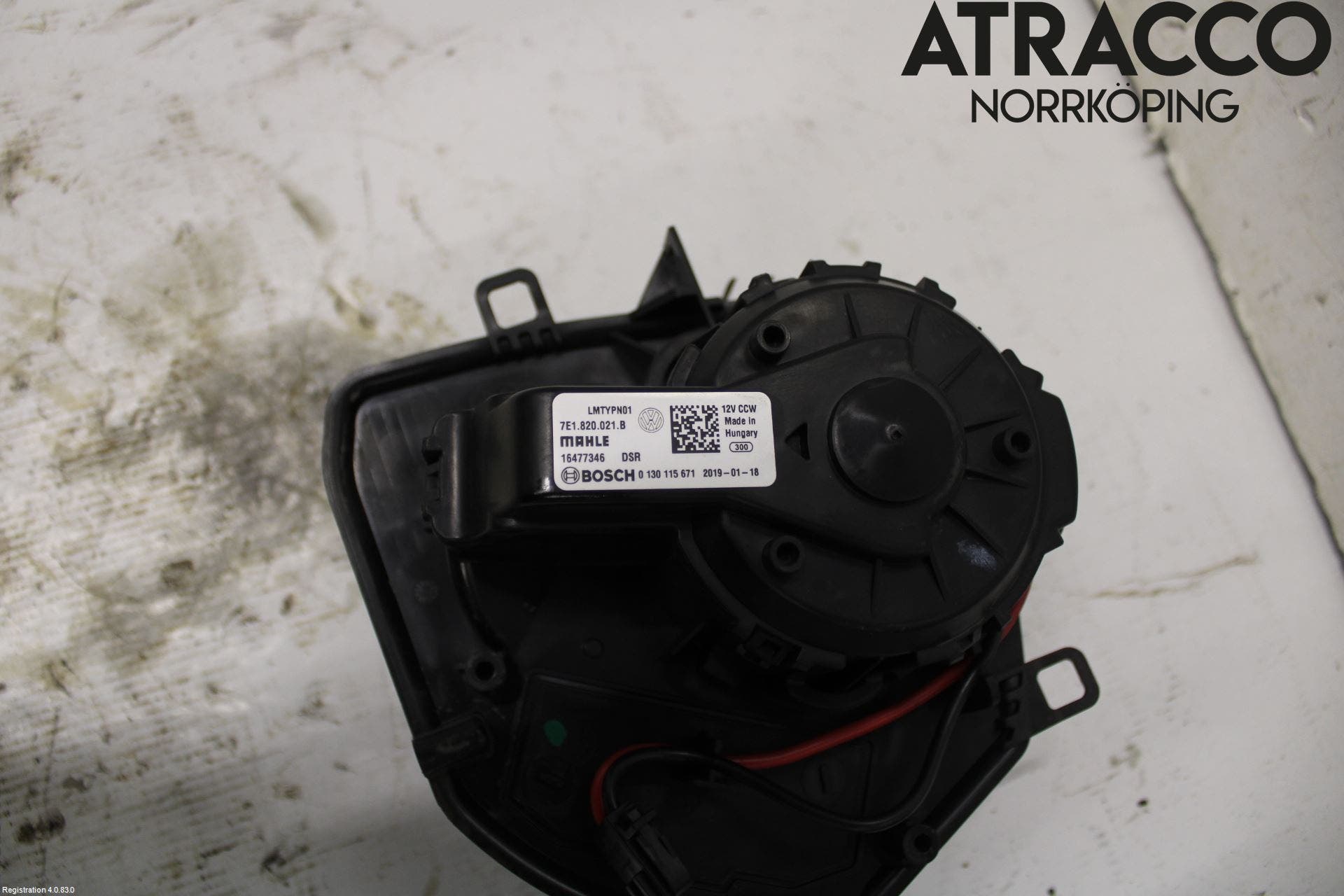 Volkswagen VW TRANSP/CARAVELLE (T6) 16-22 Värmefläkt