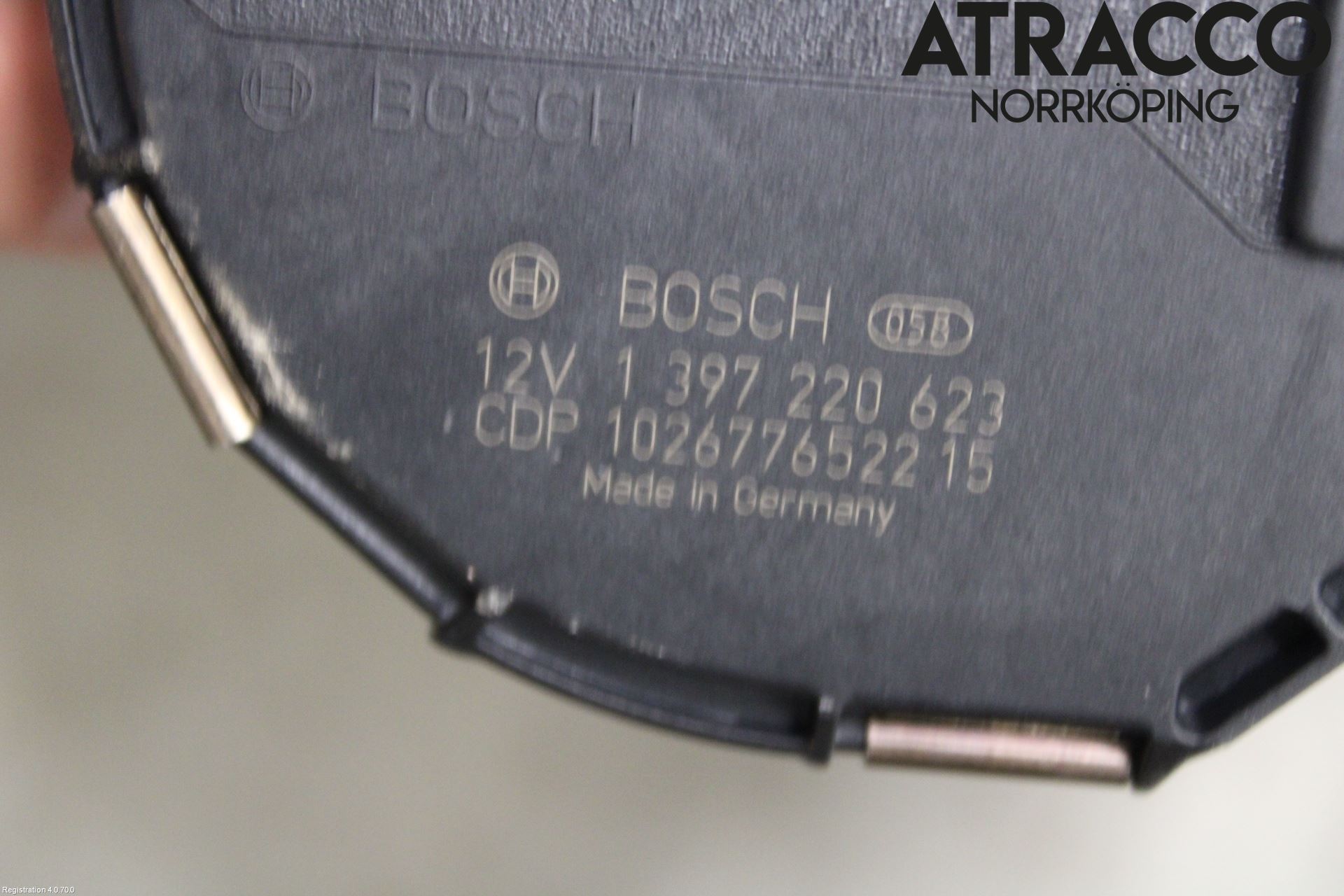 Opel ASTRA J 10-15 Torkarmekanism Vindruta