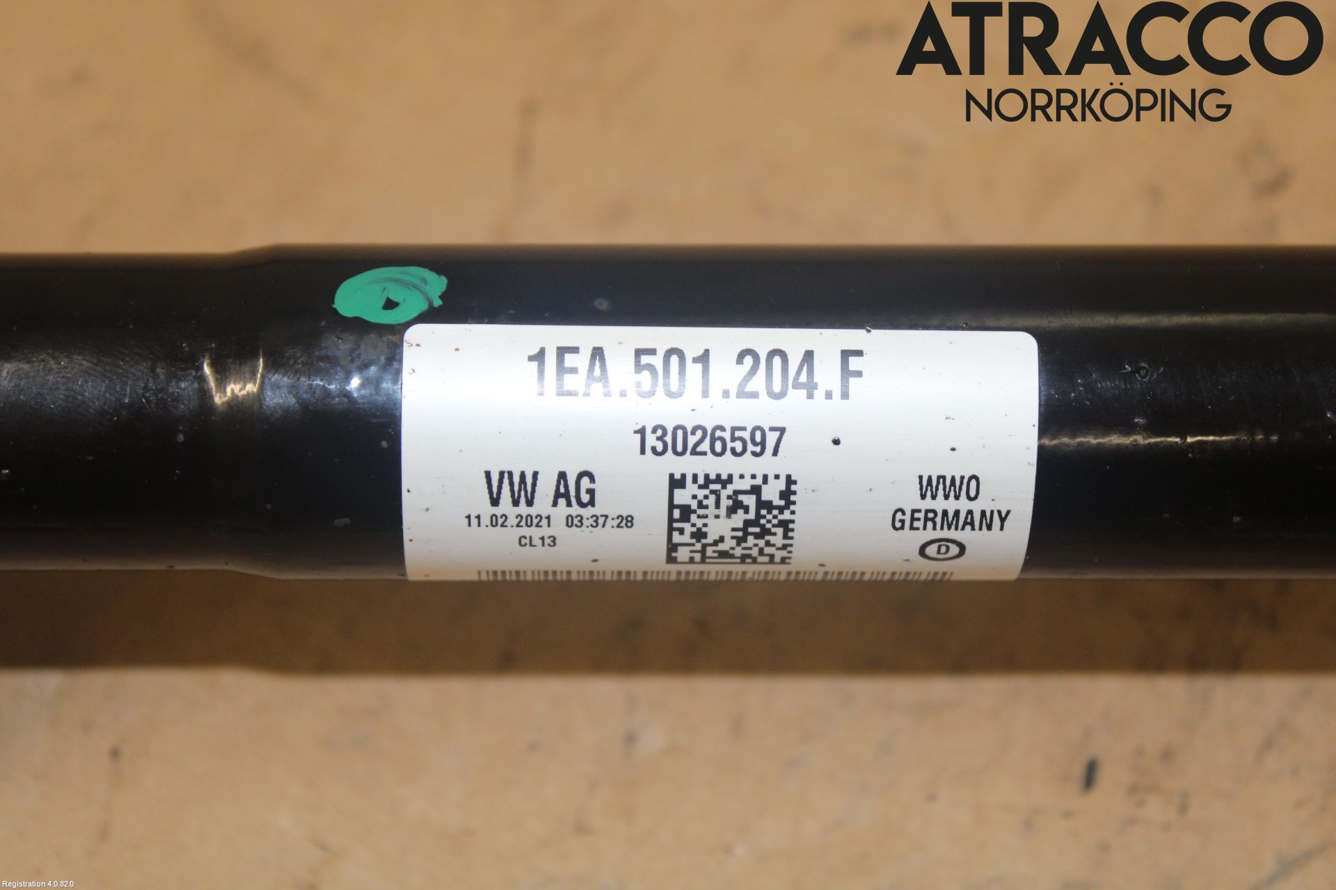 Volkswagen VW ID.4 21- Drivaxel Bak Höger