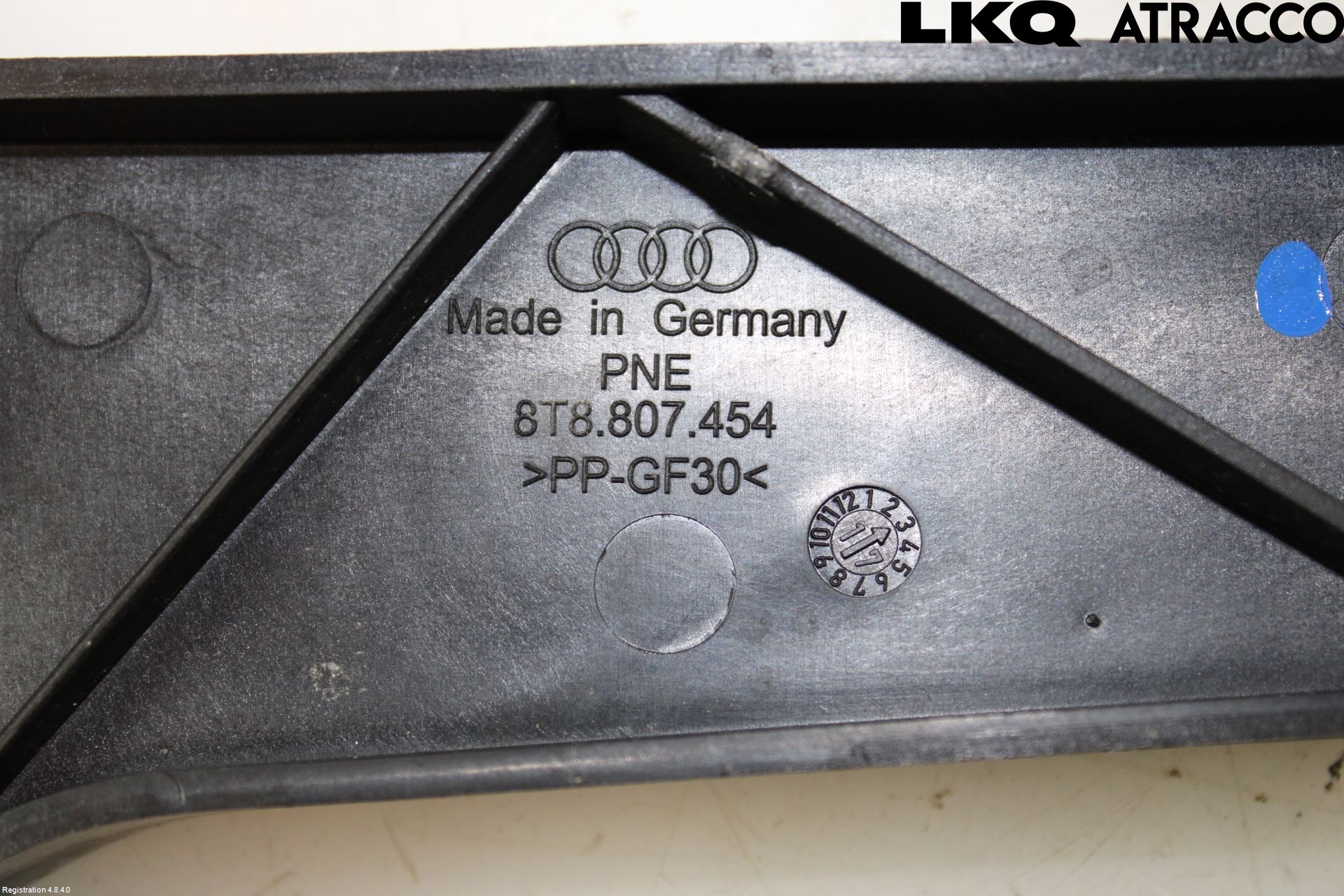 Audi A5 07-16 Stötfångarfäste Bak Hö