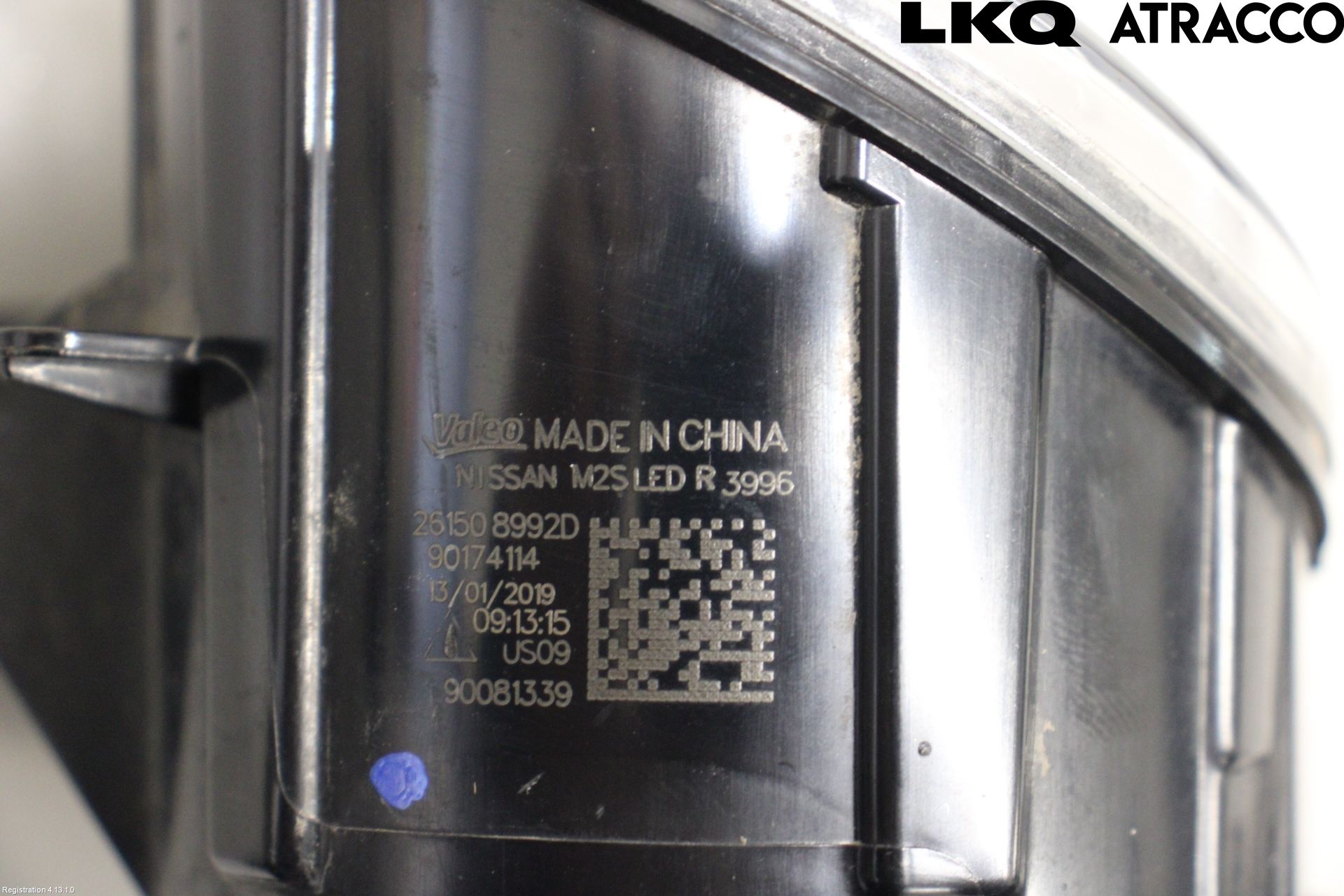 Nissan JUKE 14-19 Dimljus-Varselljus Fram