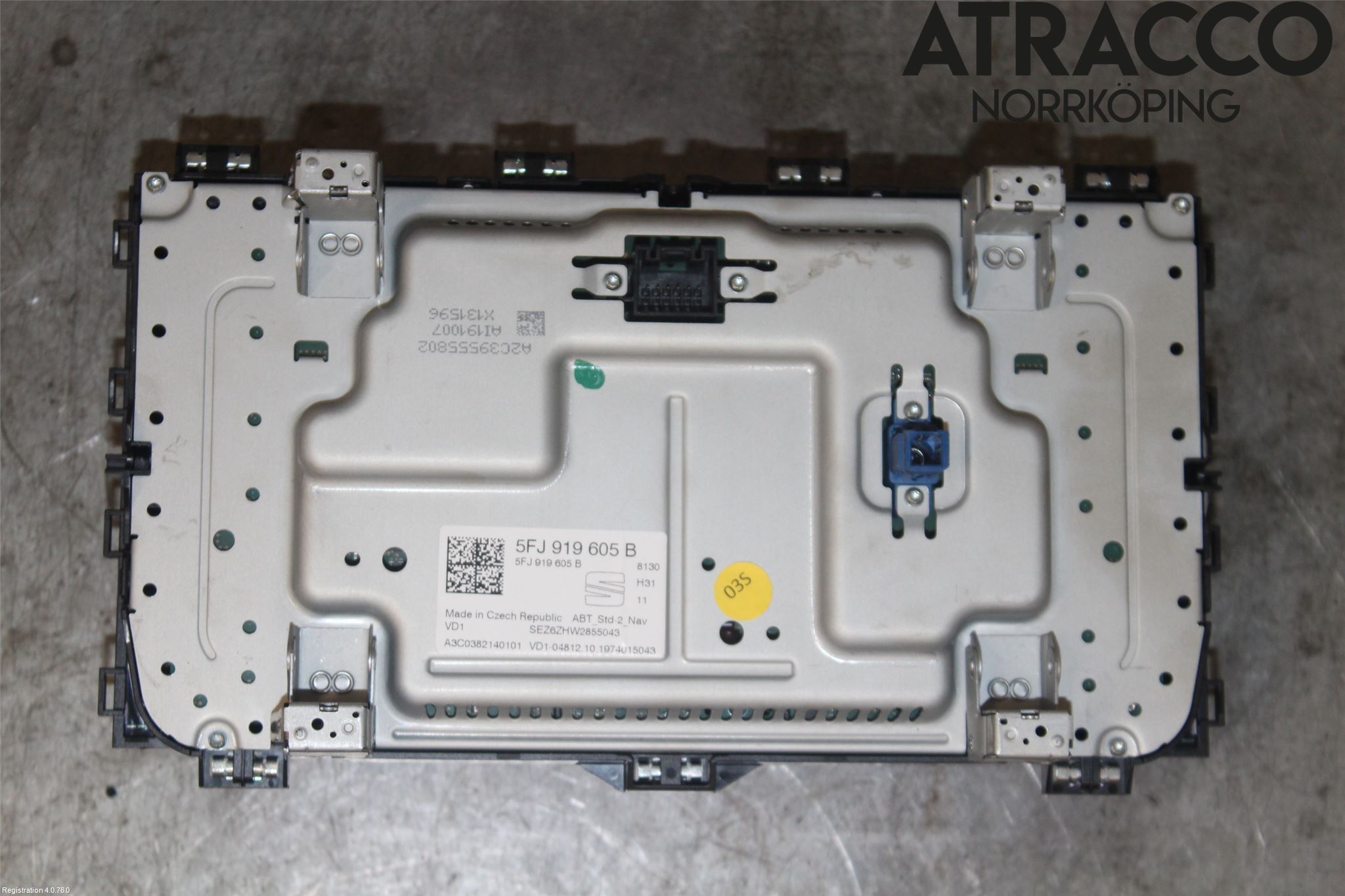 Seat ATECA 16->> Multifunktionsdisplay
