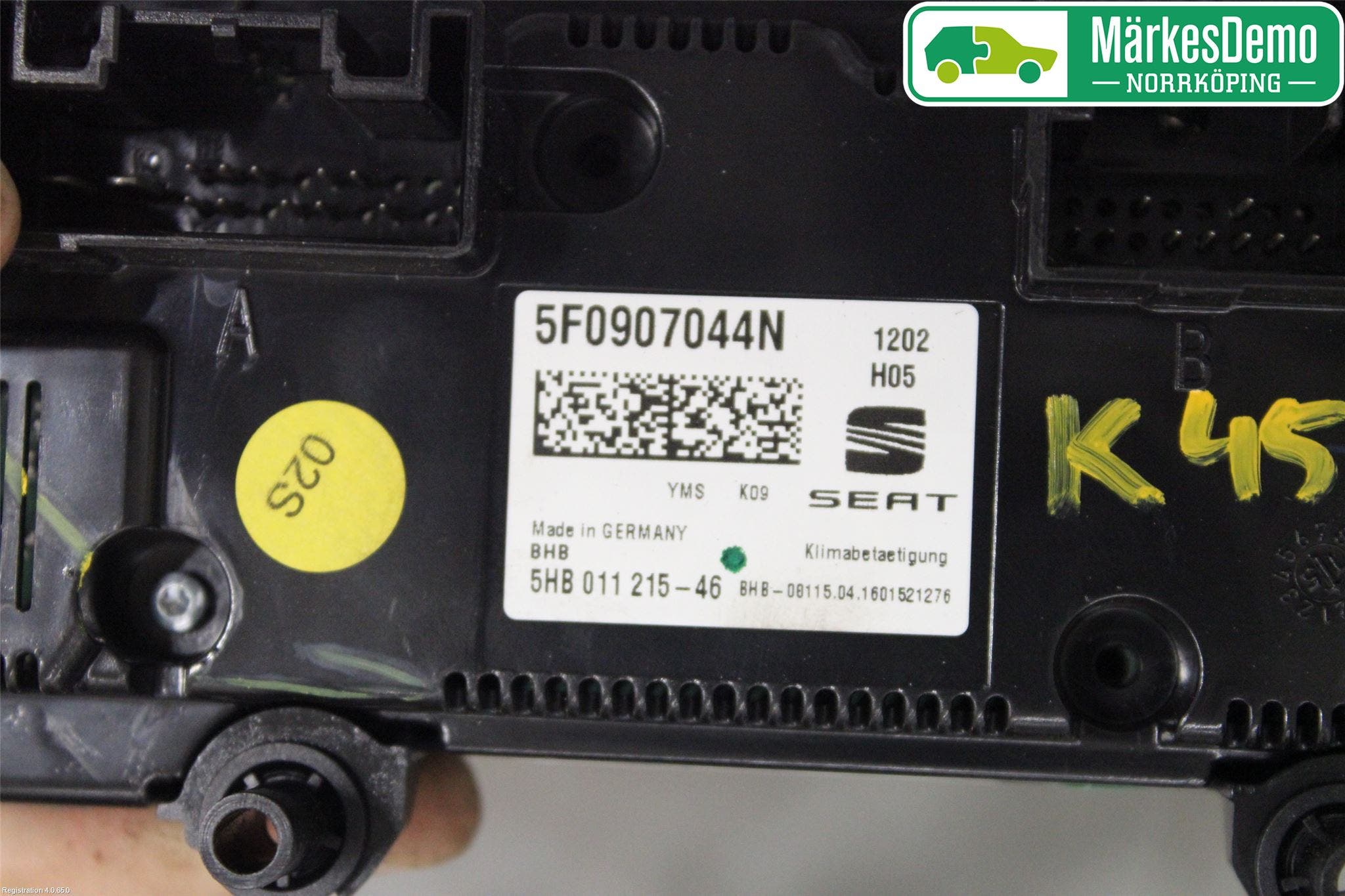 Seat LEON 13-20 Värmereglage