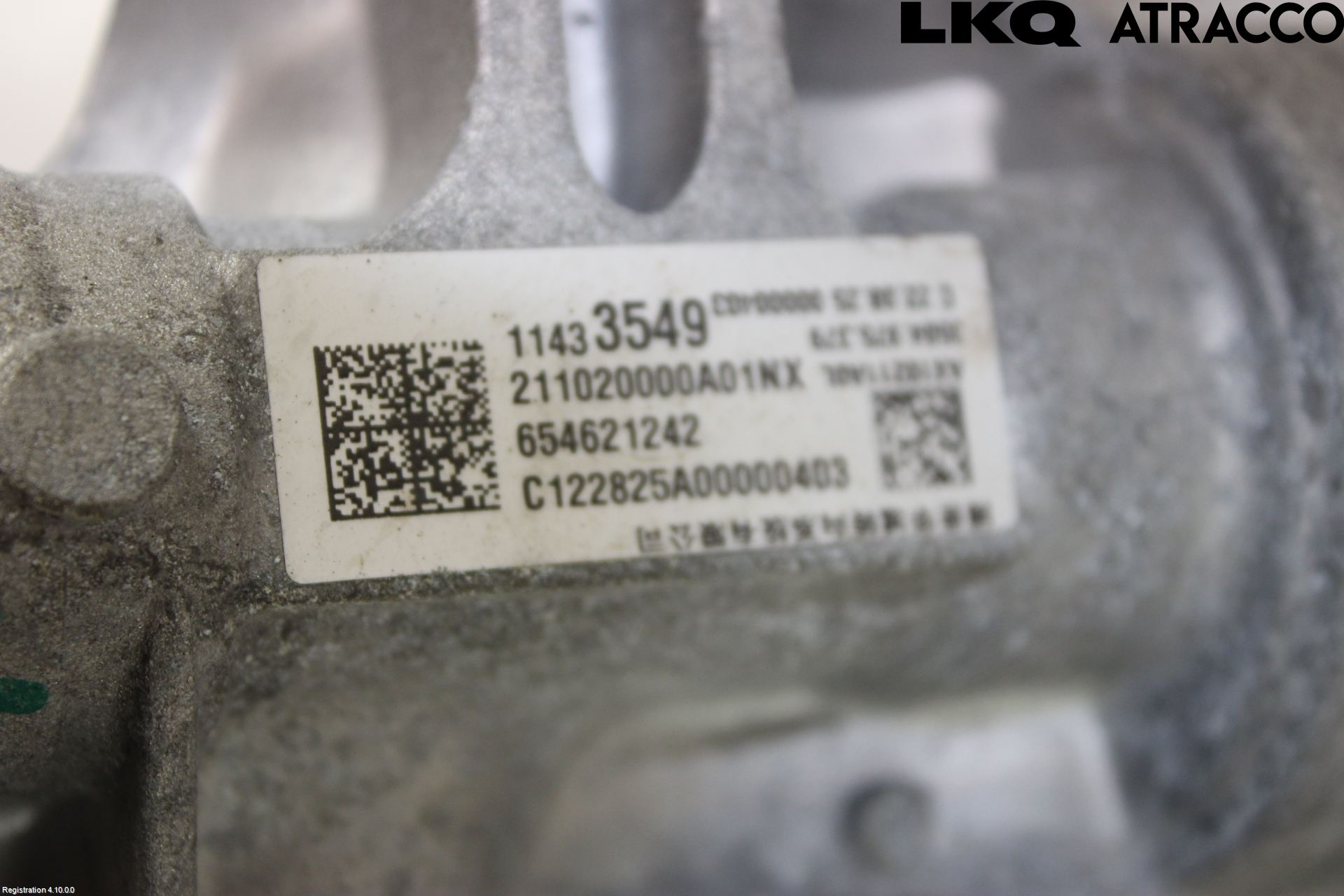 MG 4 23- Styrväxel-Snäcka Elektrisk