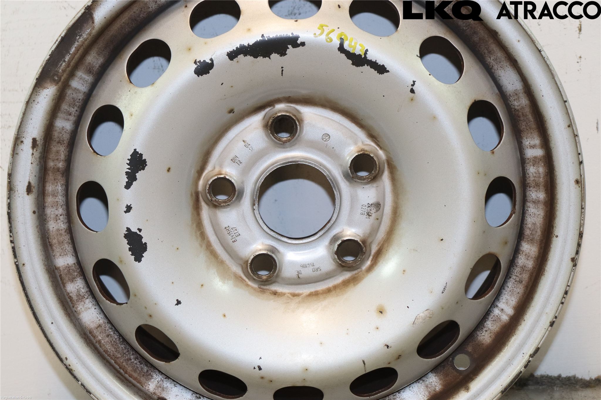 Volkswagen VW CADDY 16-20 Fälg Plåt
