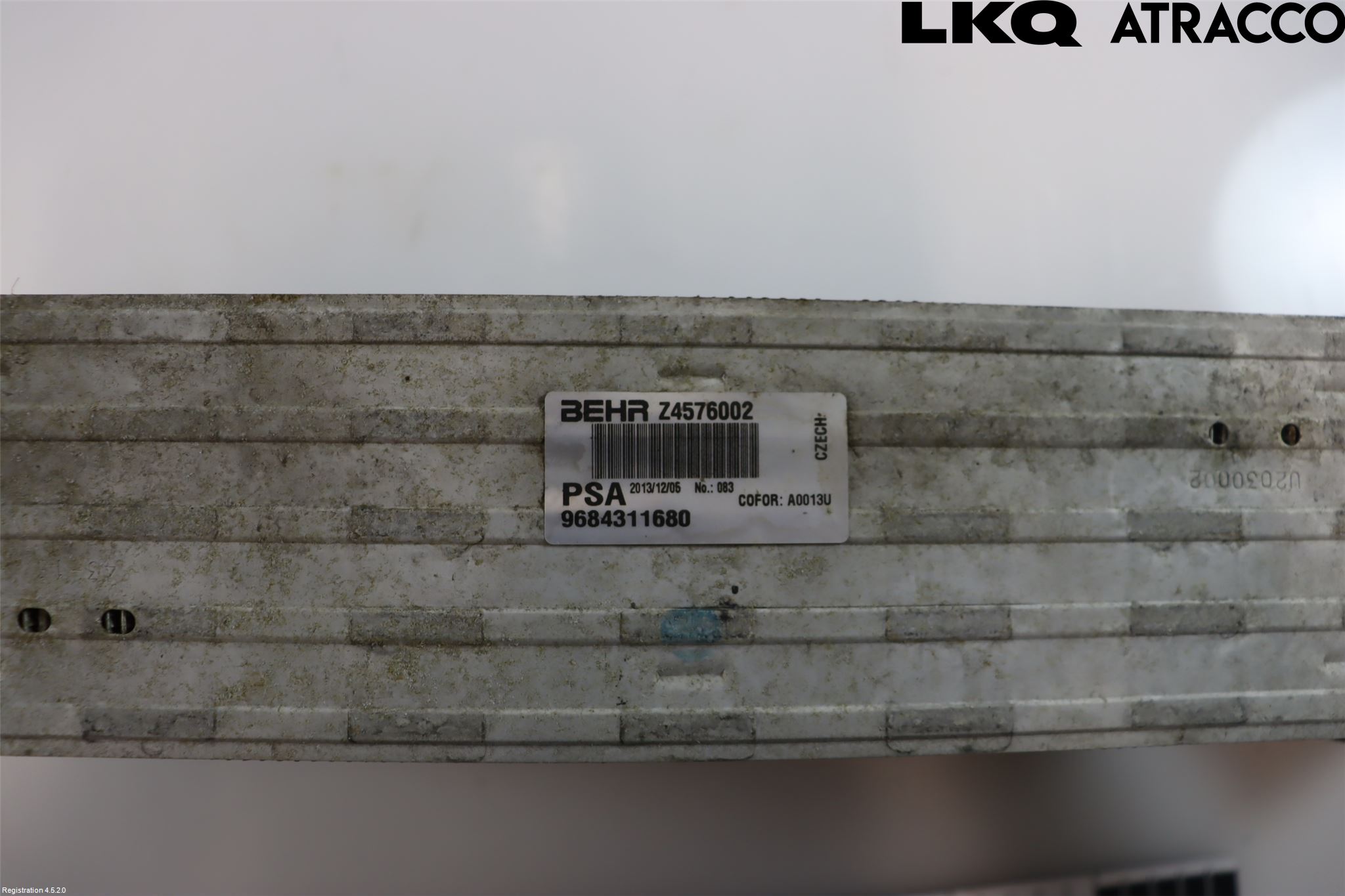 Peugeot 2008 13-20 Laddluft-Intercooler Kyl