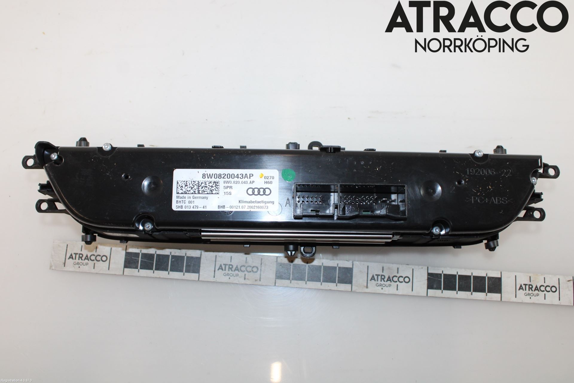 Audi A4/S4 B9 20- Värmereglage