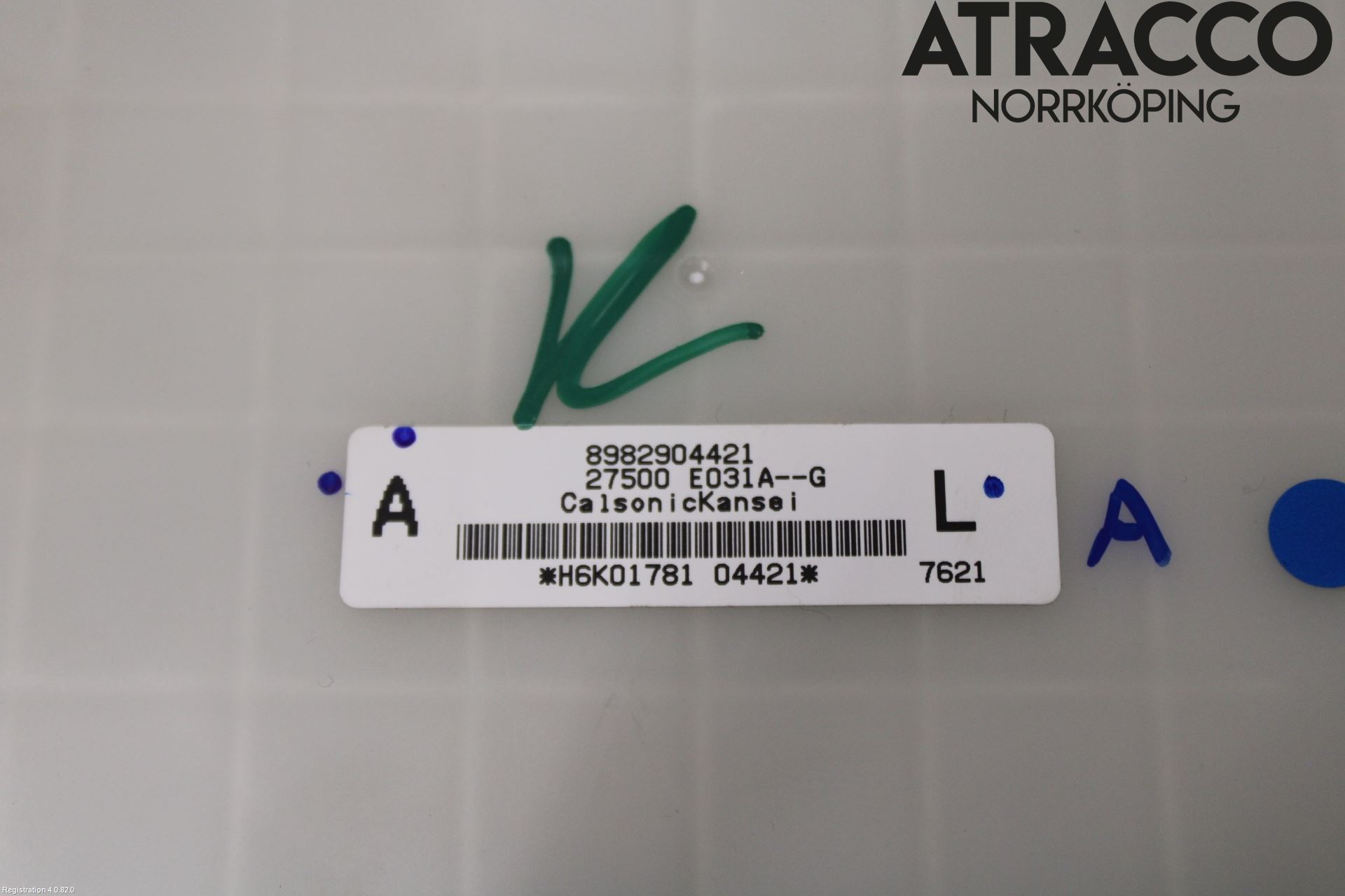 Isuzu D-MAX Värmereglage