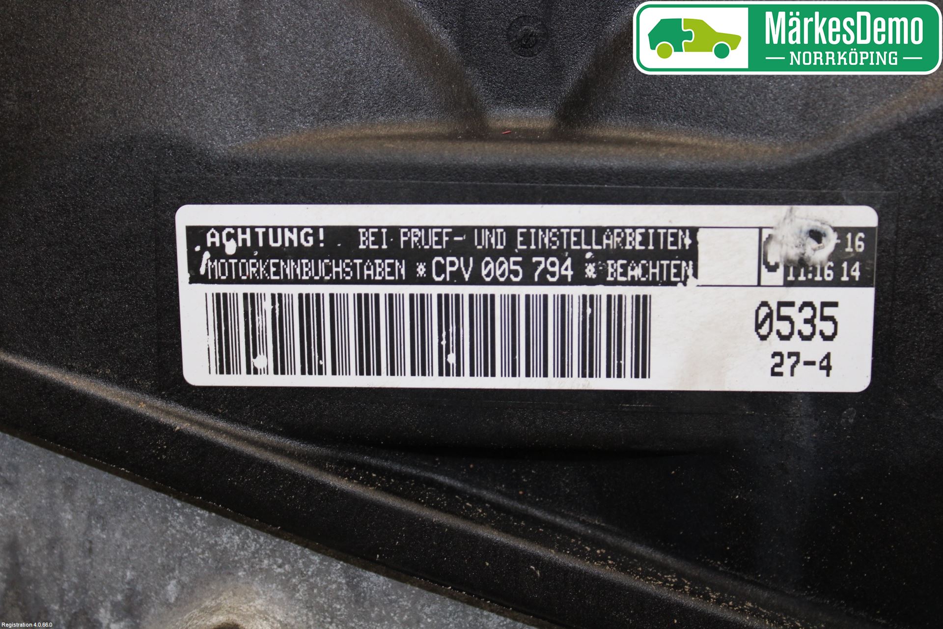 Volkswagen VW GOLF / E-GOLF VII 13-20 Motor Bensin