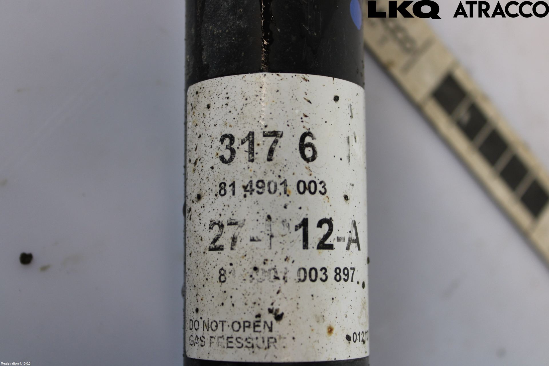 Hyundai i10 BA 14-16 Stötdämpare Bak