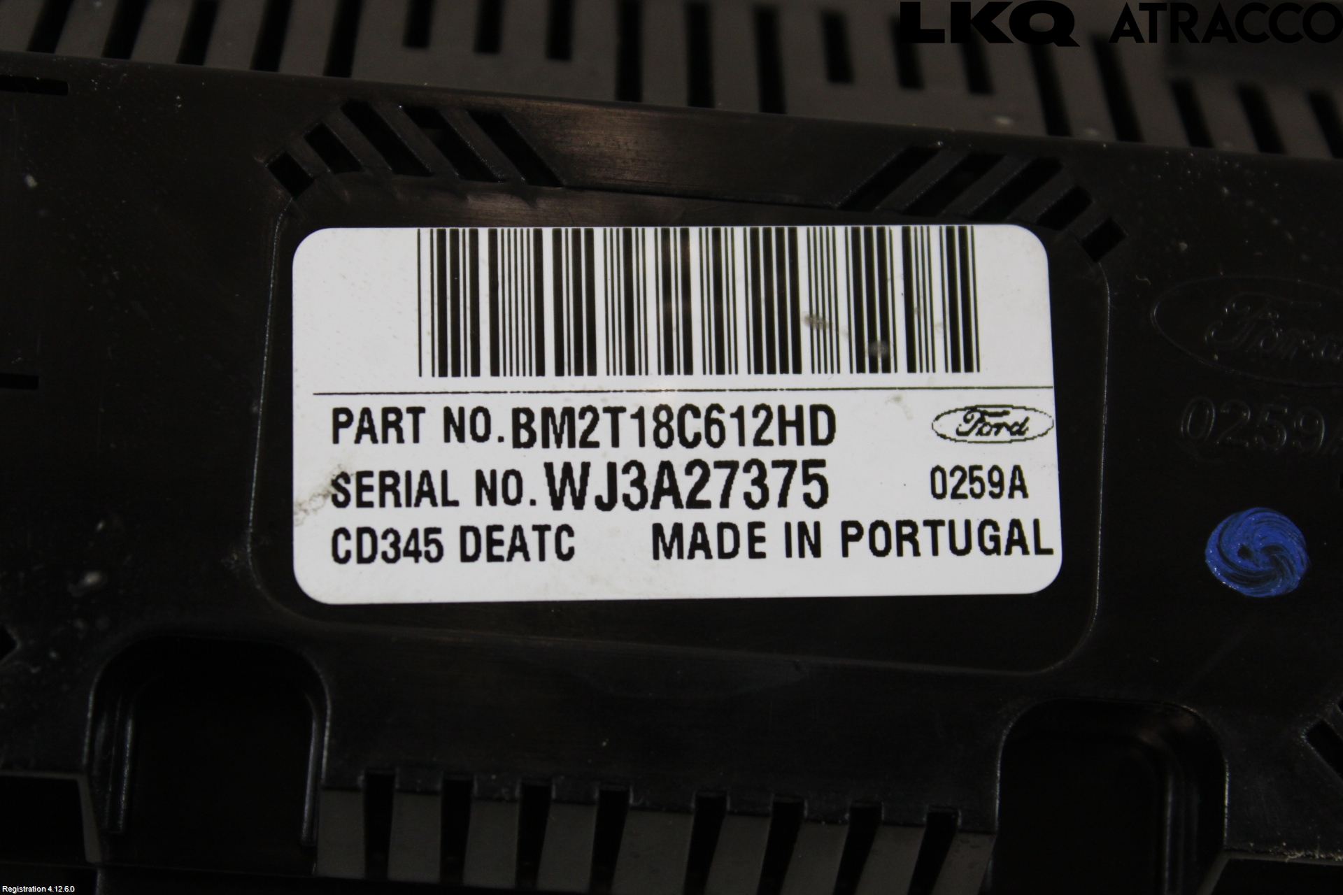Ford MONDEO 07-15 Värmereglage