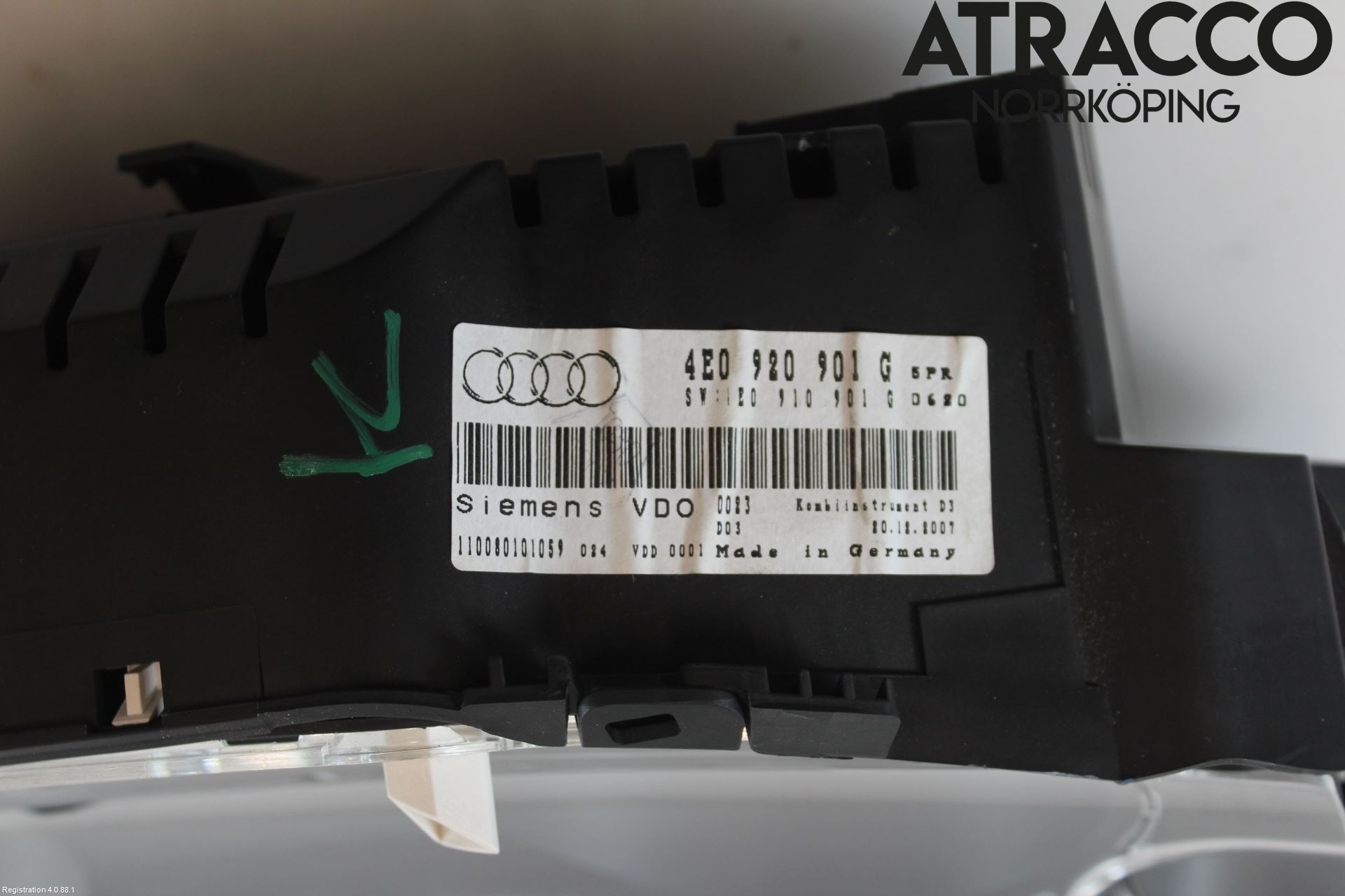 Audi A8/S8 4E  02-09 Instrument Komb