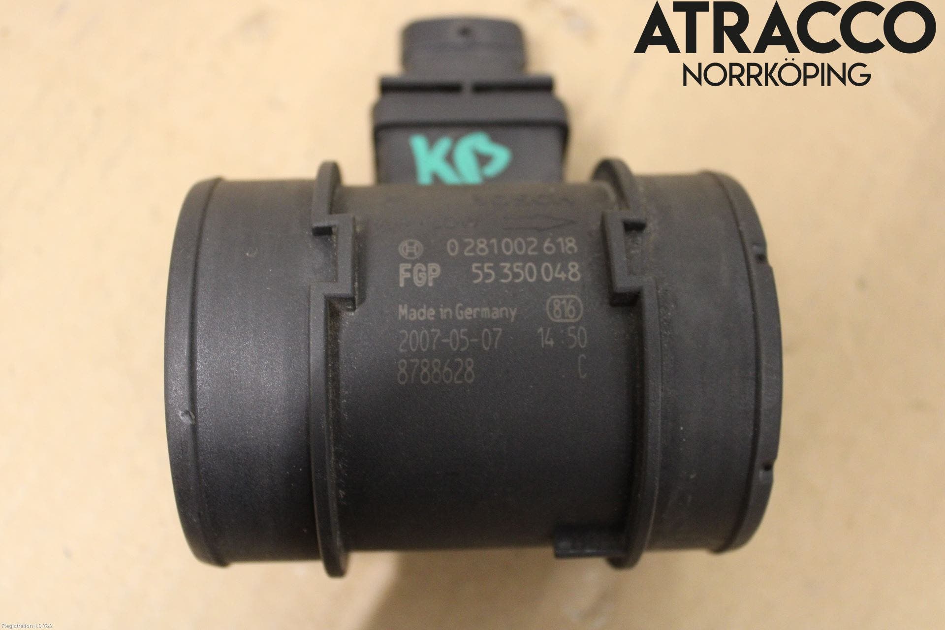 Saab 9-3 VER 2 Injluftmassamätare