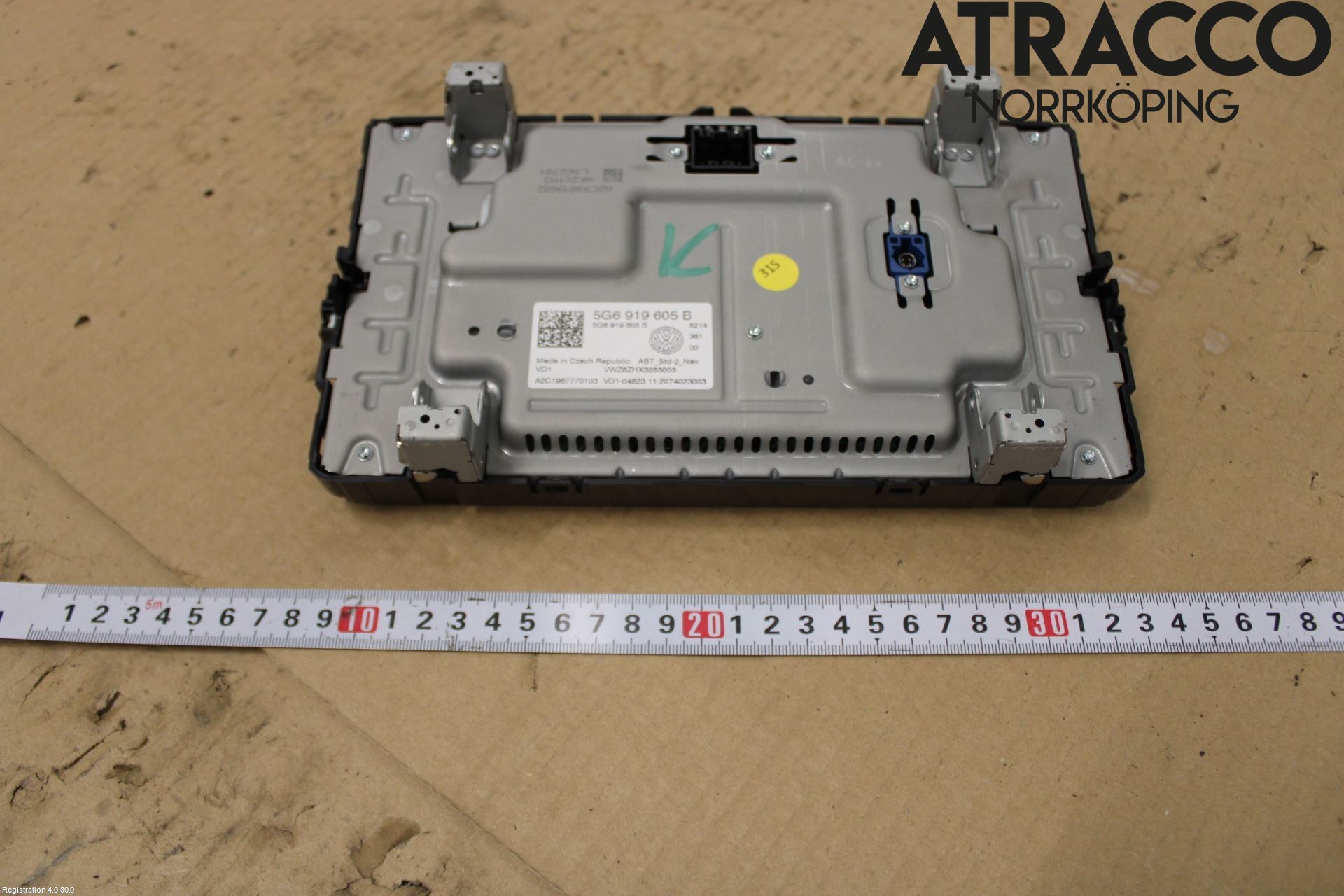 Volkswagen VW TIGUAN 16-24 Multifunktionsdisplay