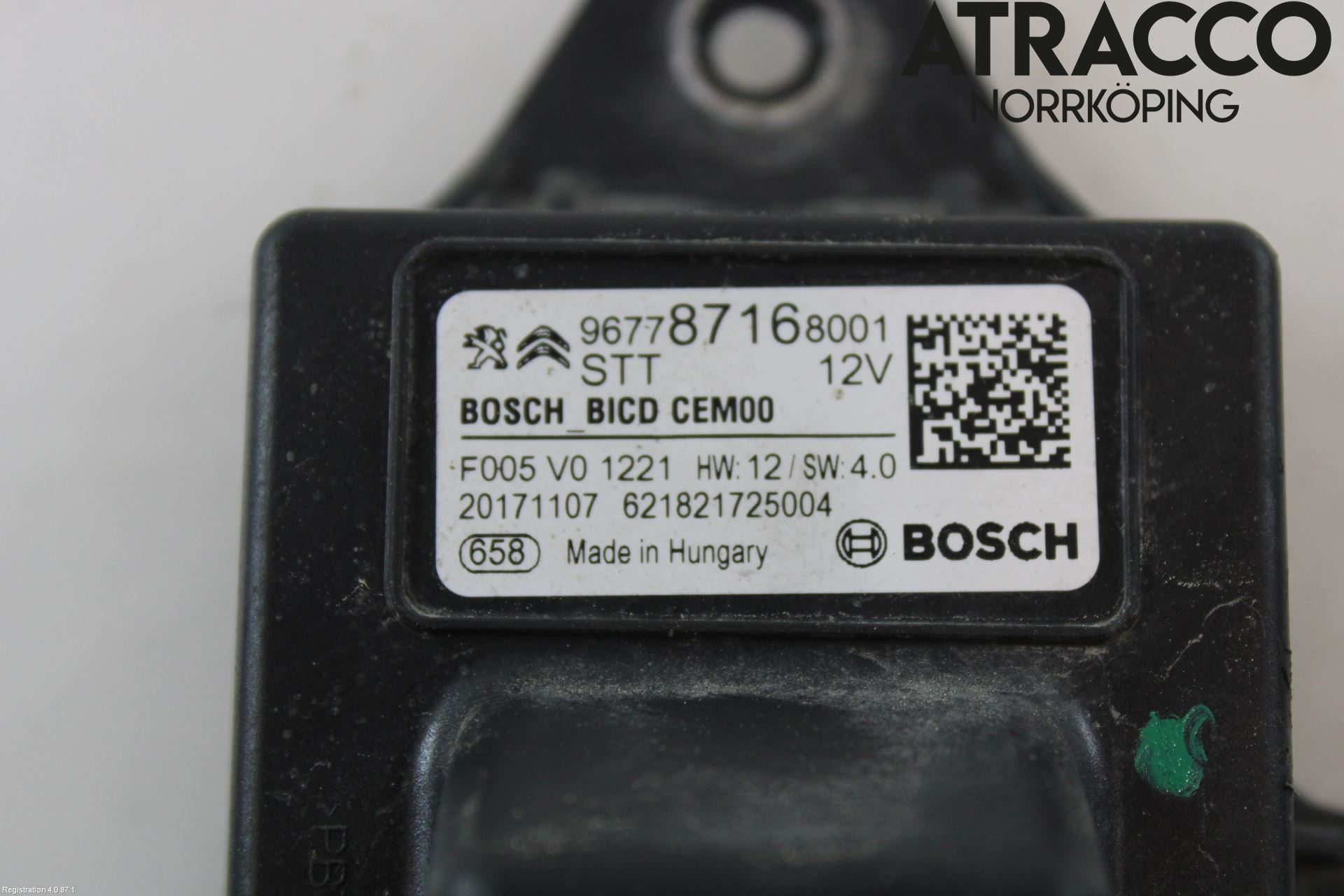 Toyota PROACE II 16- Relä Glödning Diesel