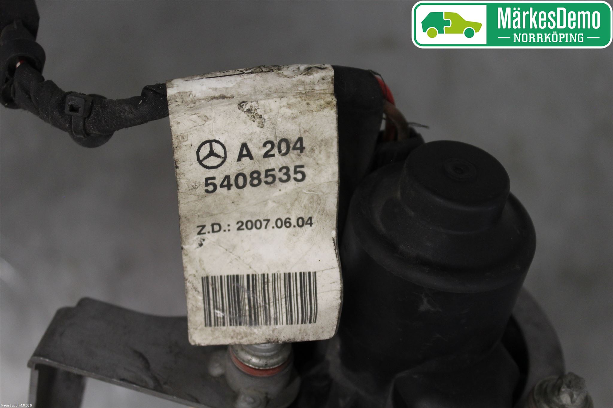 Mercedes-Benz MB C-KLASS (W204) 07-15 Luftpump-Avgasrening