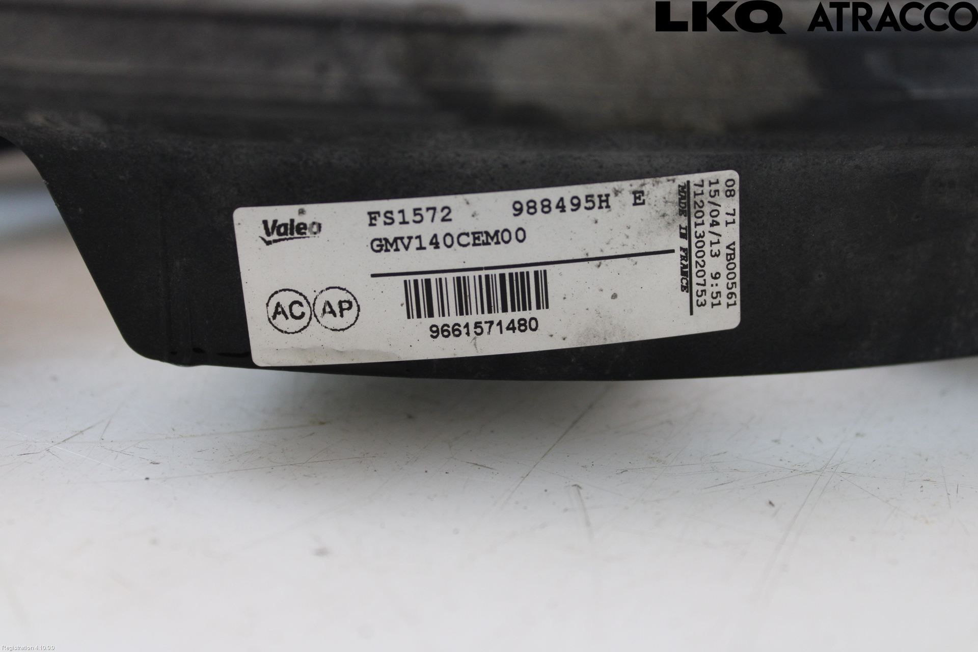 Peugeot 308 08-13 Kylfläkt El