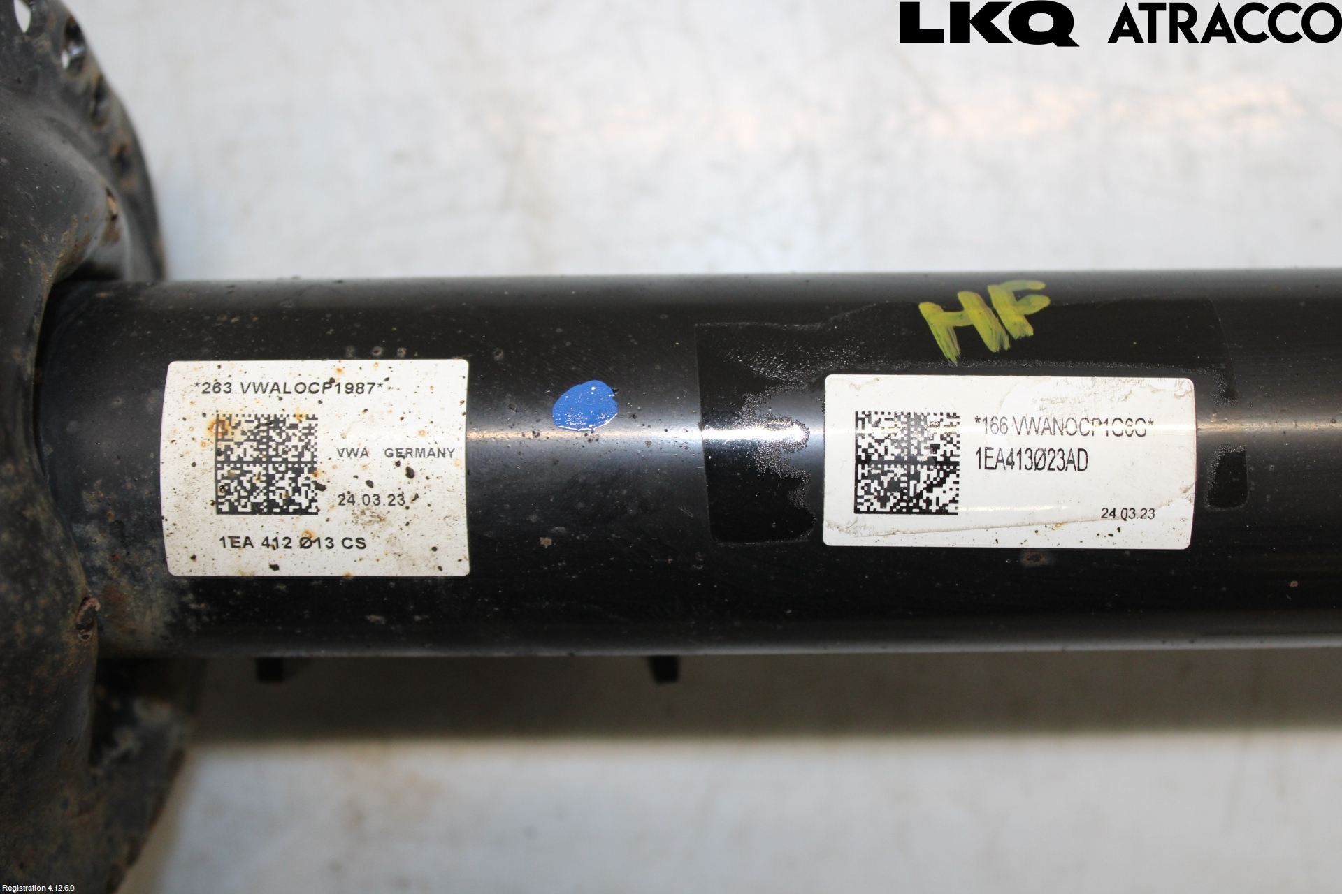 Volkswagen VW ID.3 21- Fjäderben Fram Höger