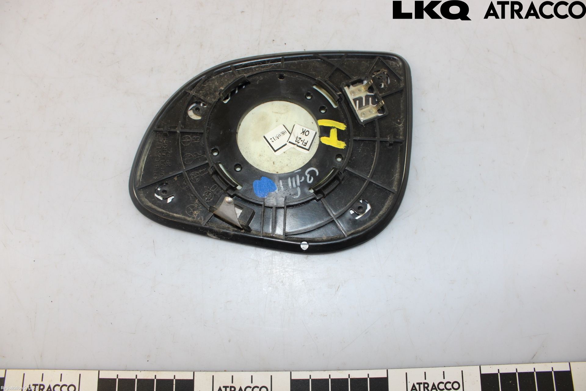 Hyundai i20 PB 09-14 Spegelglas Hö