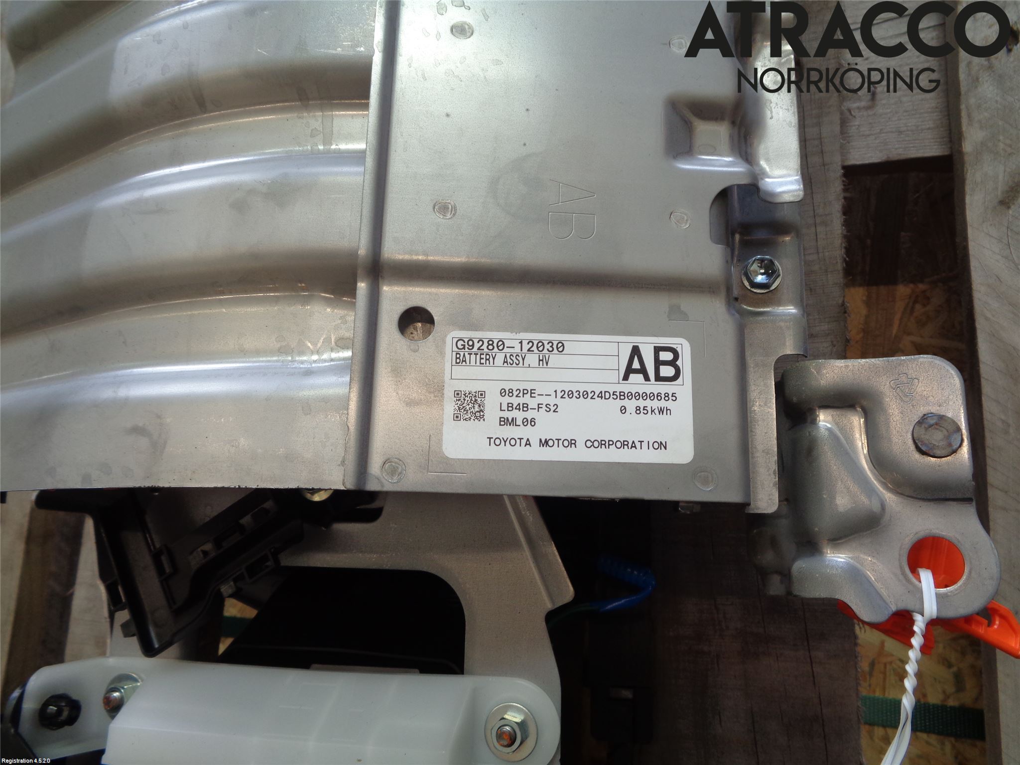 Toyota COROLLA 19- Batteri Högspänning