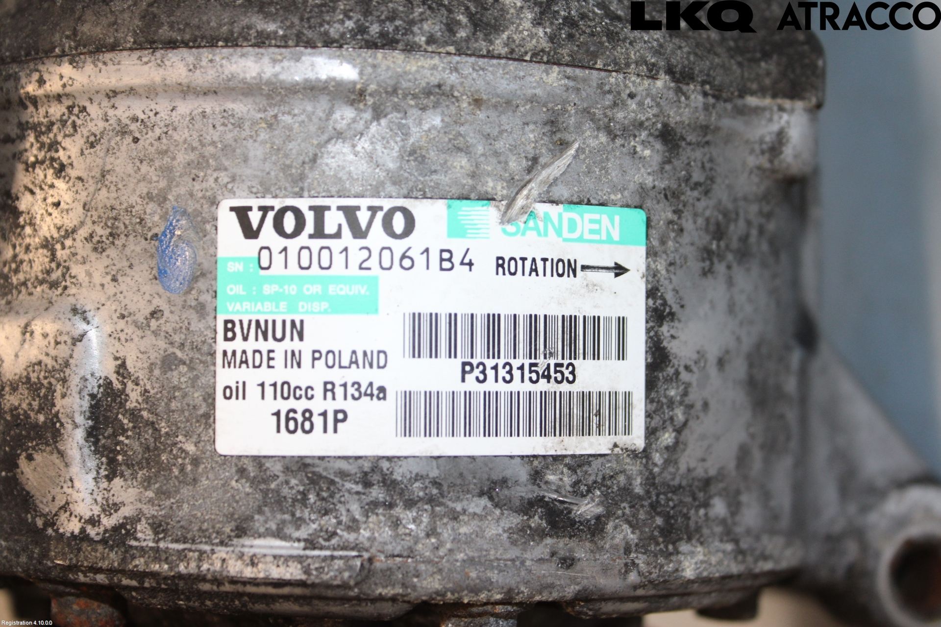 Volvo XC60 09-13 Ac Kompressor