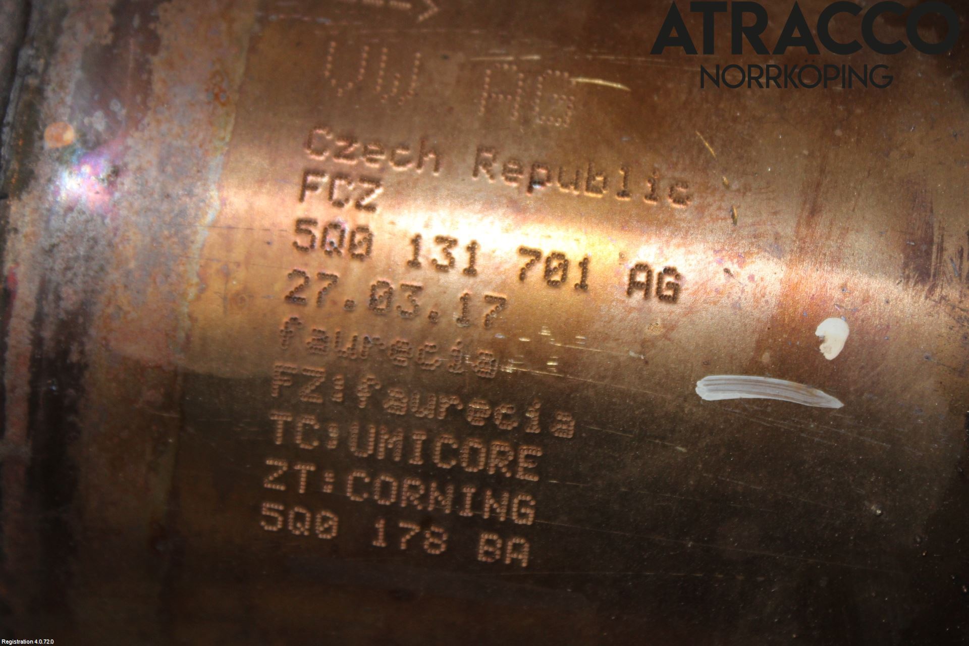 Volkswagen VW GOLF / E-GOLF VII 13-20 Katalysator