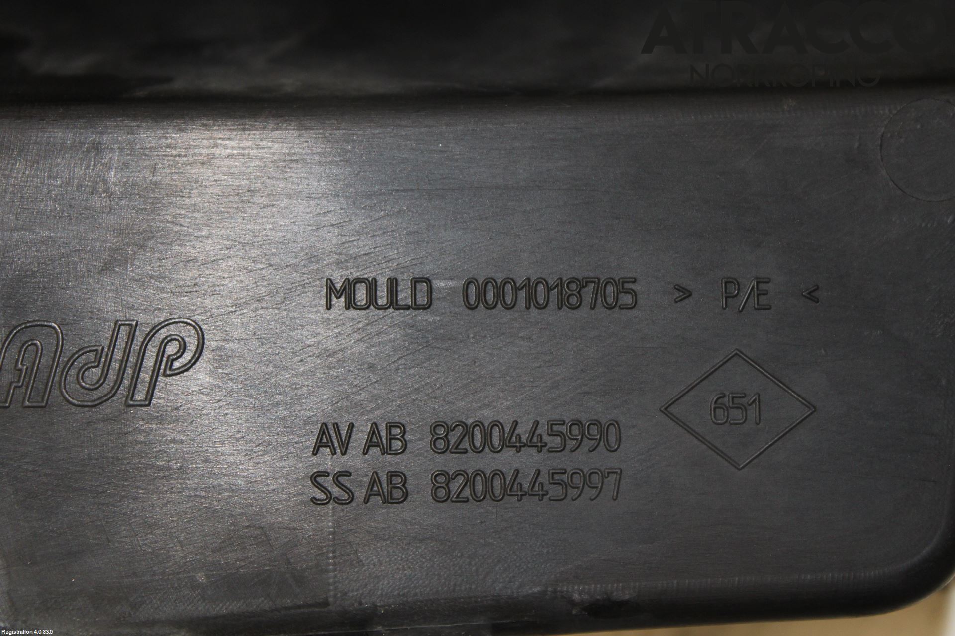 Renault CLIO II 01-08 Dimljussarg Fram