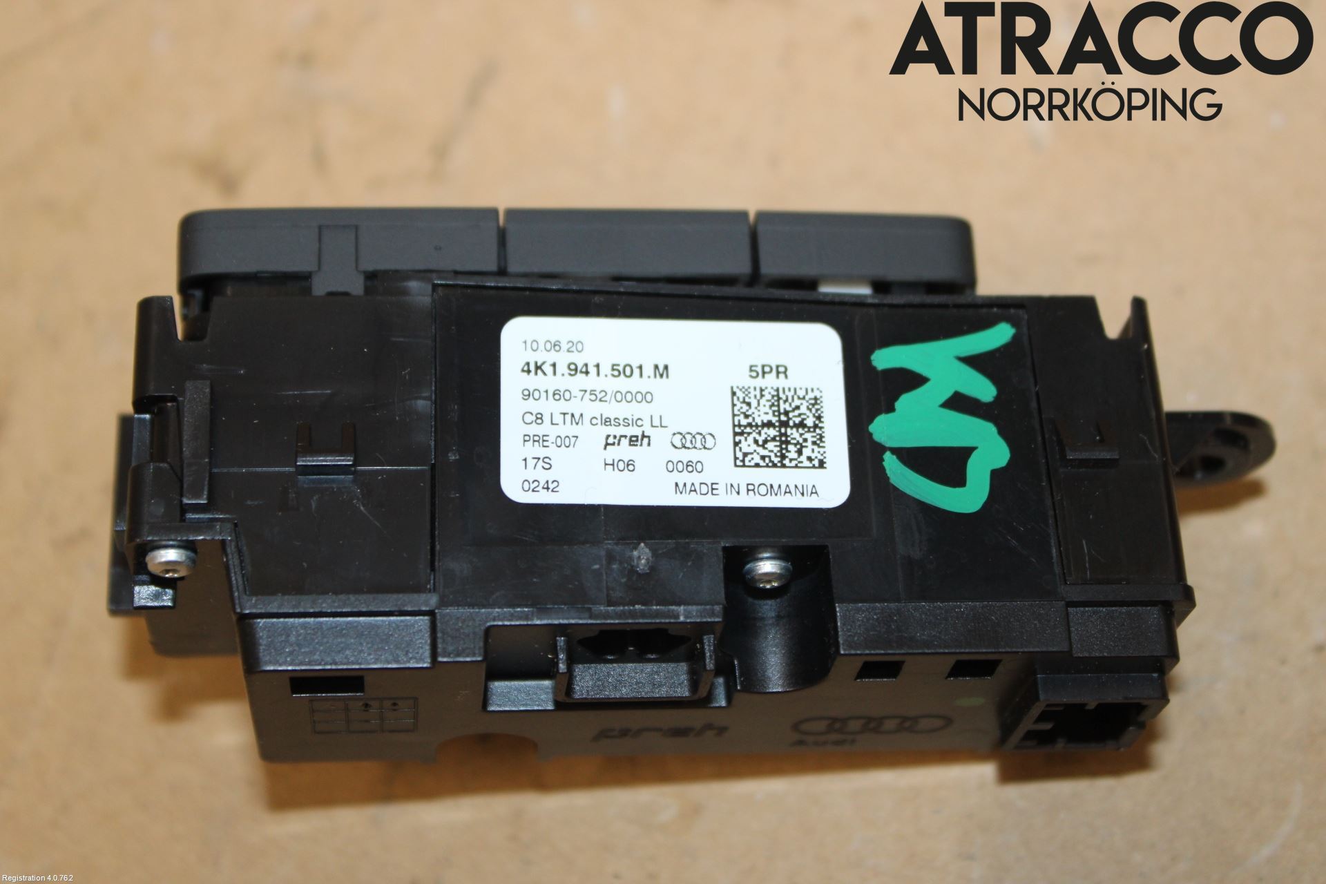 Audi A6 F2/C8 19- Strömställare Ljus