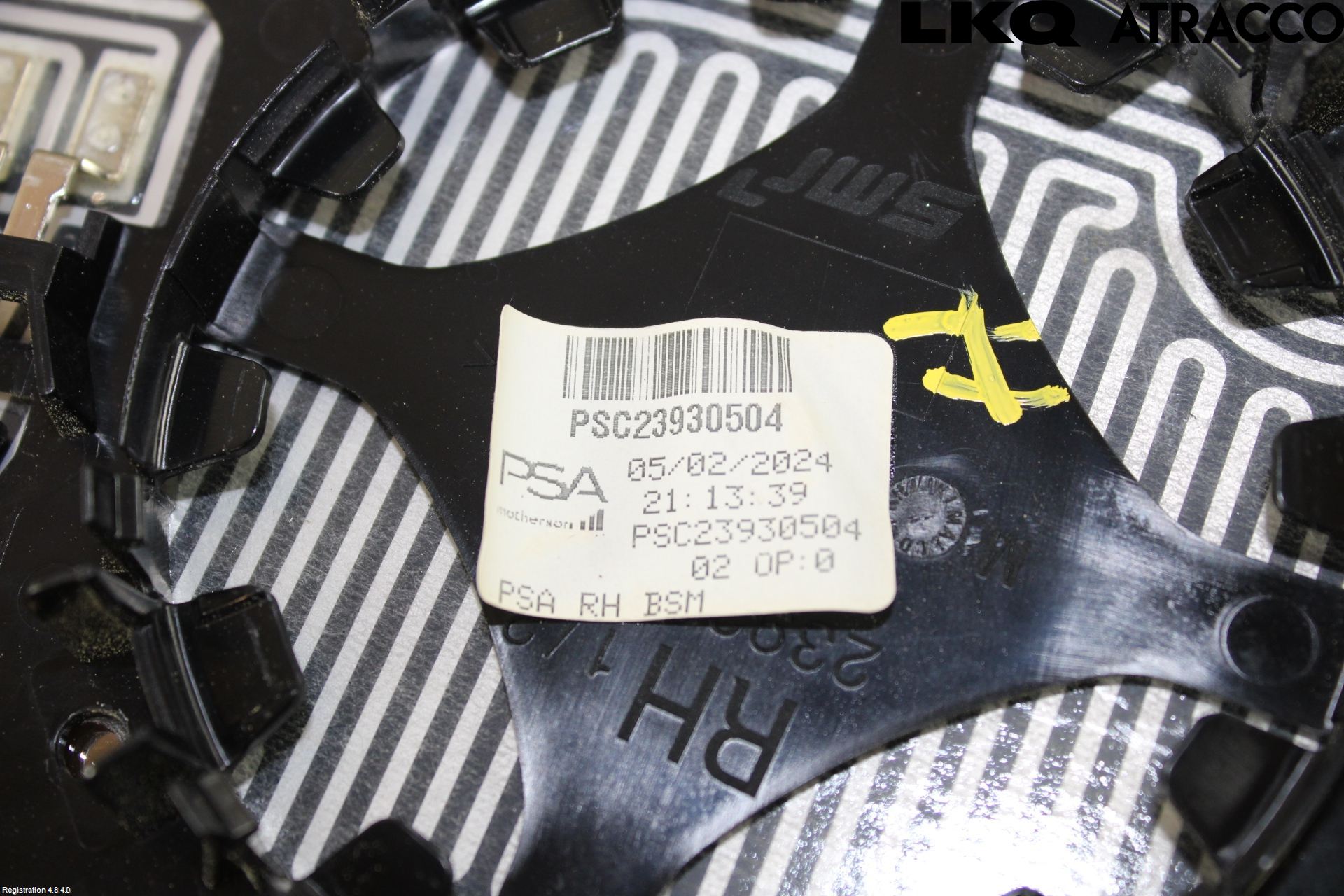 Opel ASTRA L 22- Spegelglas Hö