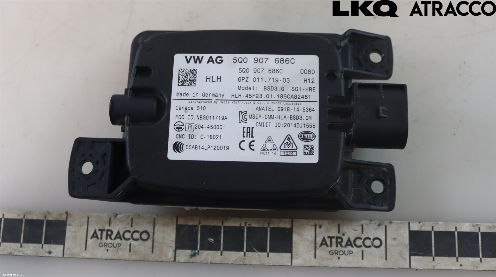Skoda OCTAVIA (5E) 13-20 Sensor Aktivt Kollisionsskydd