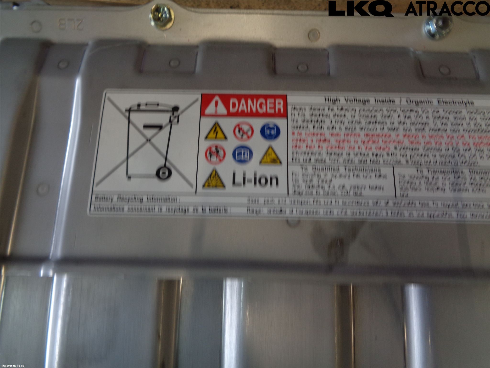 Toyota RAV4 19- Batteri Högspänning