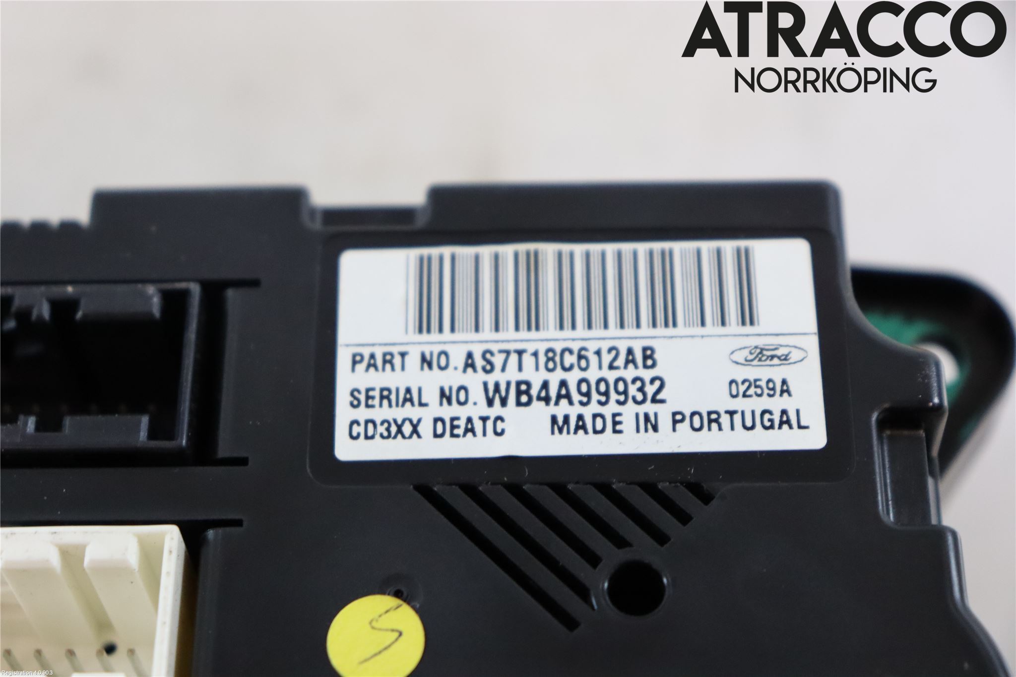 Ford S-MAX 06-15 Värmereglage