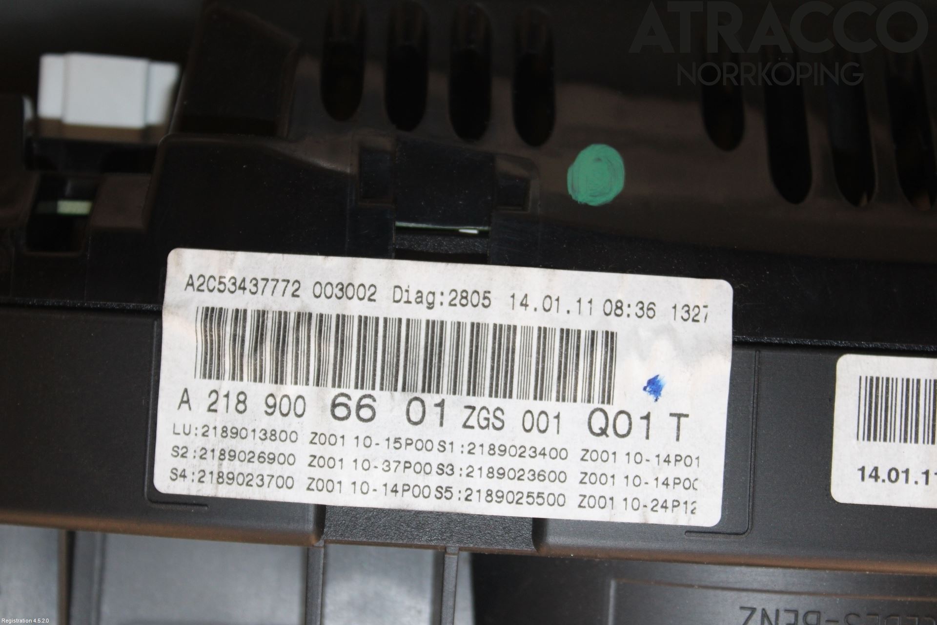 Mercedes-Benz MB CLS (C218/X218) 11-17 Instrument Komb