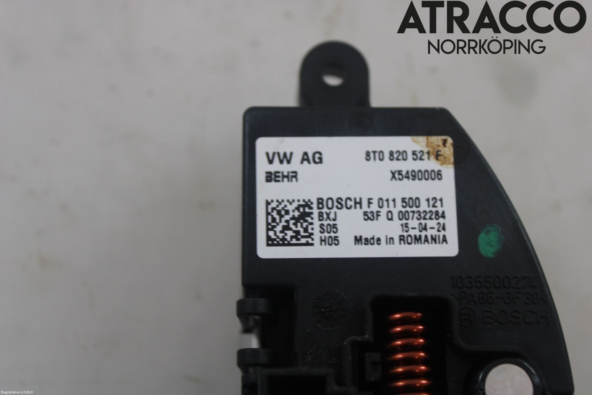 Audi A4 12-15 Värmefläktsmotstånd