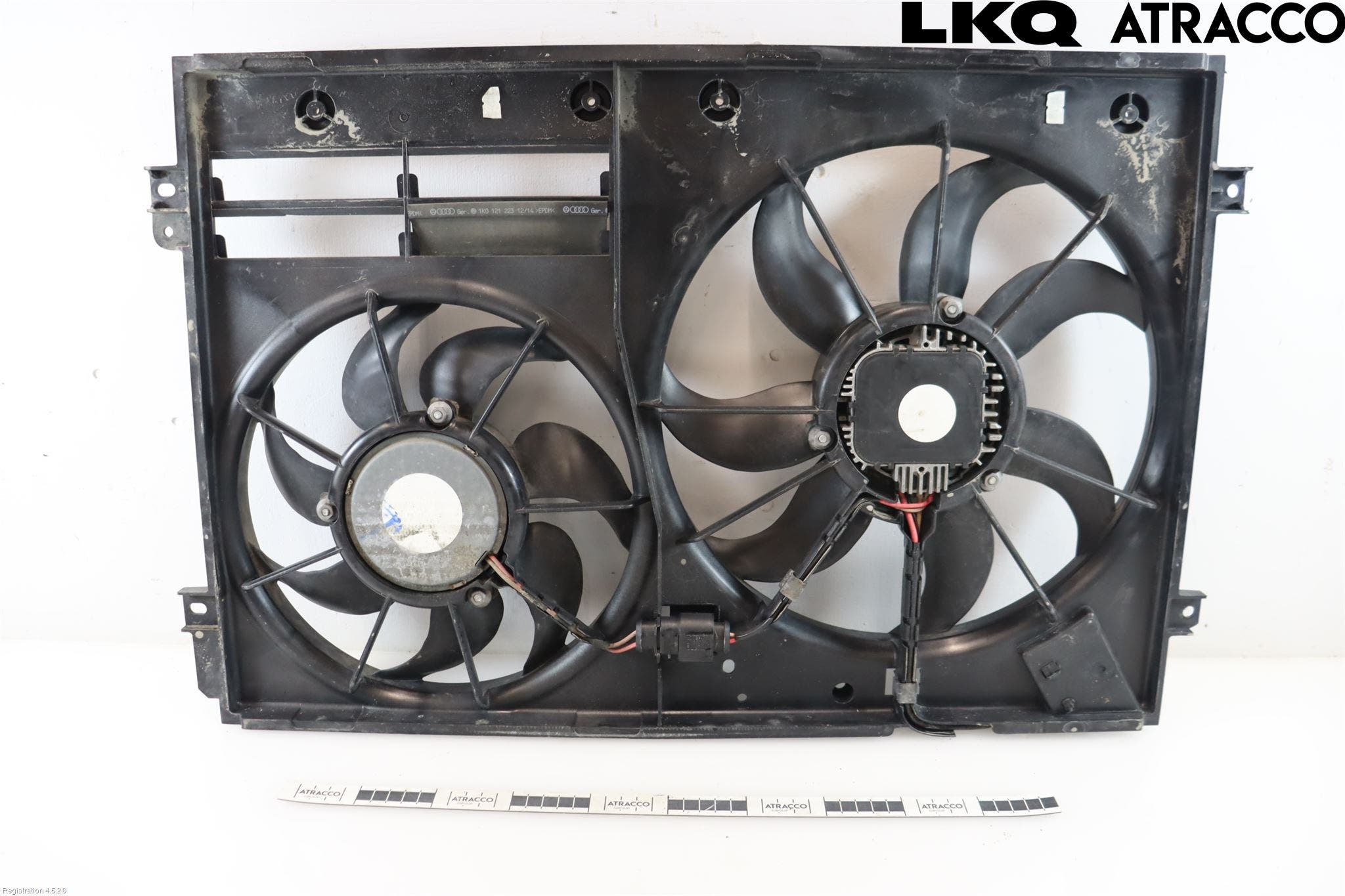 Volkswagen VW PASSAT 11-14 Kylfläkt El