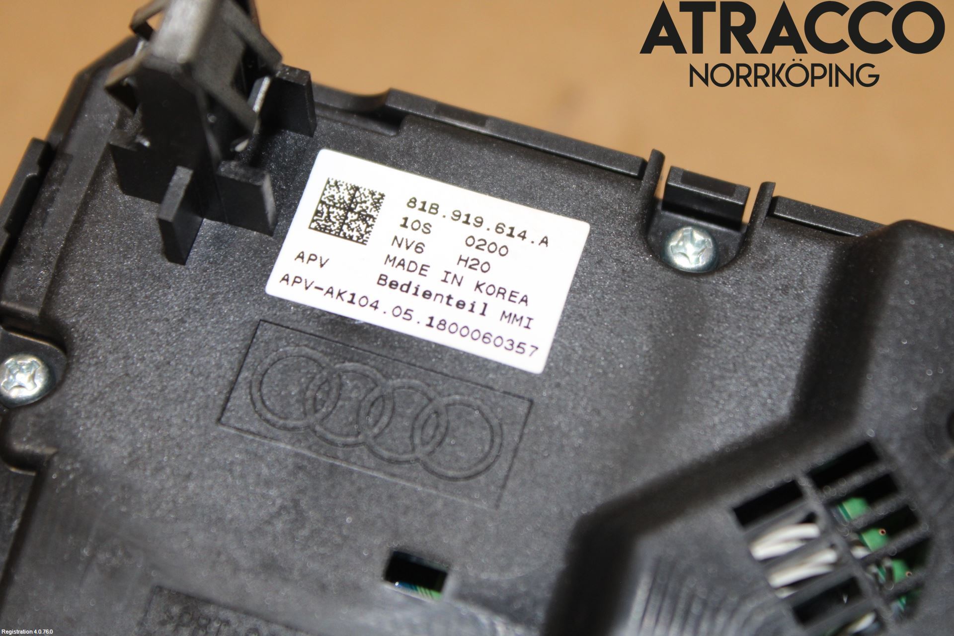 Audi Q2/SQ2 17- Strömställare Färddator