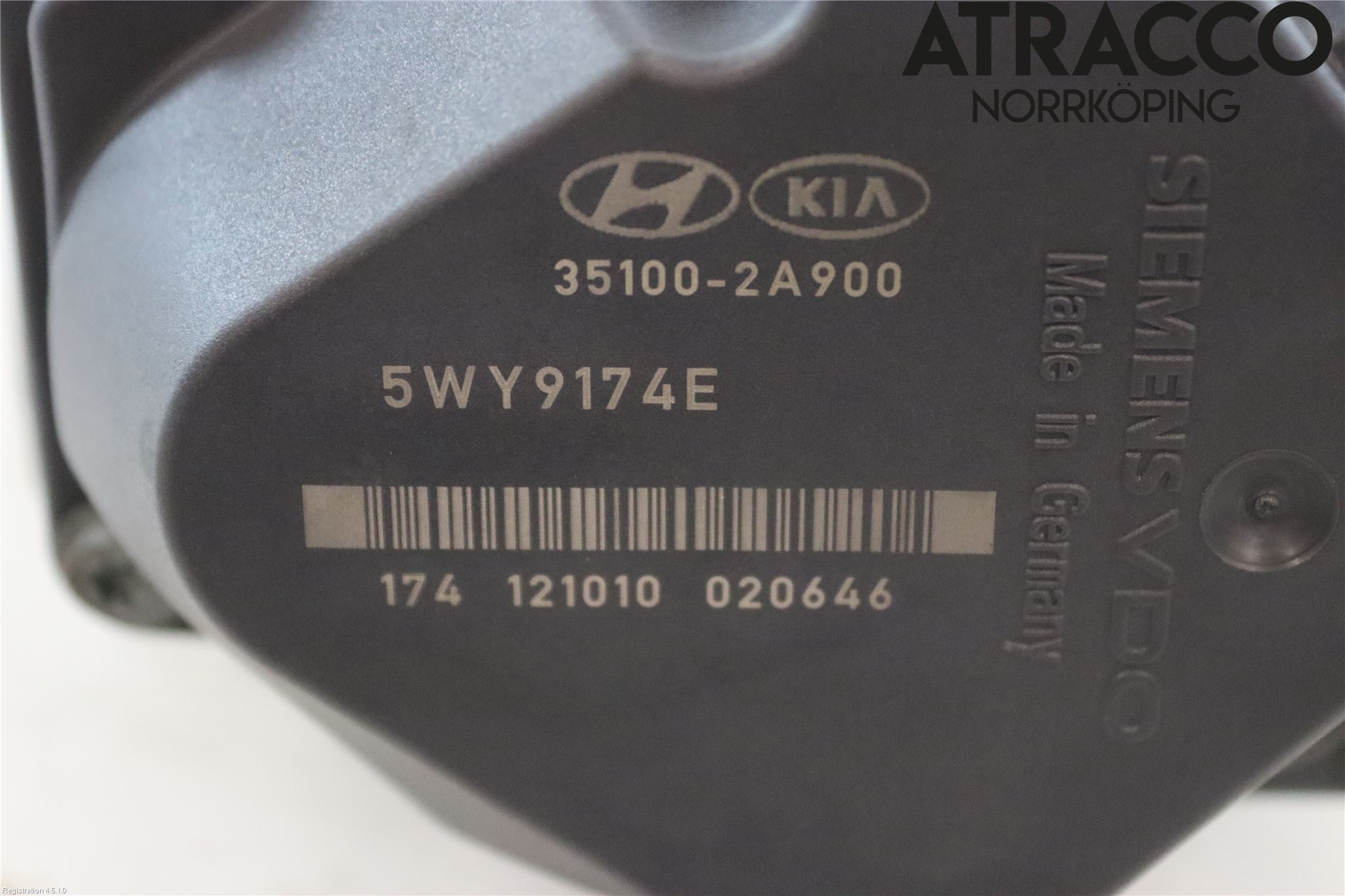 Kia CEED 12-18 Injspjällhus