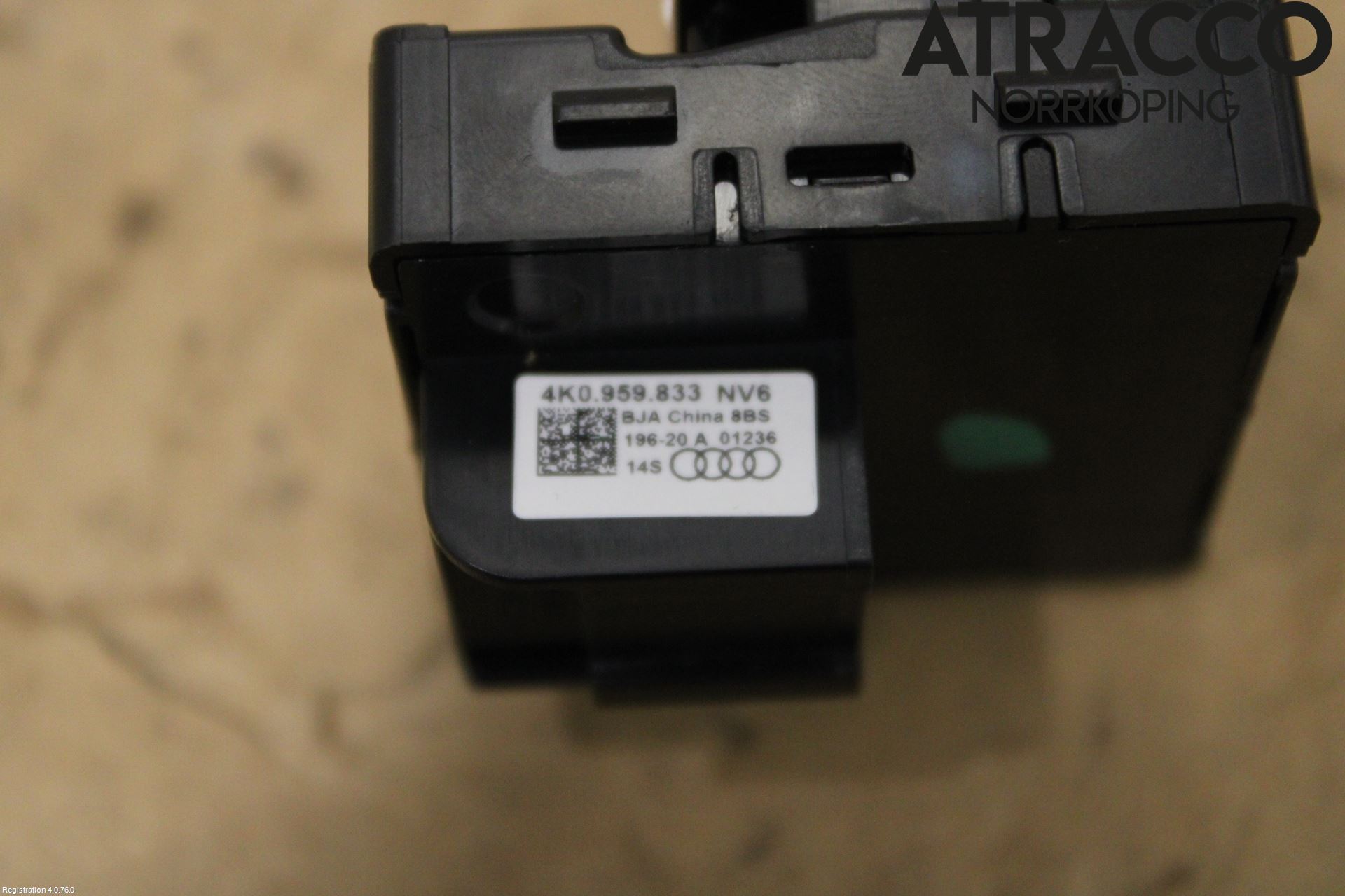 Audi A6 F2/C8 19- Strömställare Tanklucka