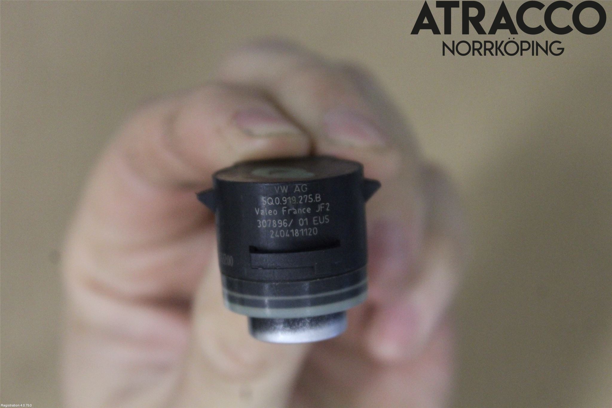 Volkswagen VW POLO VI 18->> Parkeringshjälp Backsensor