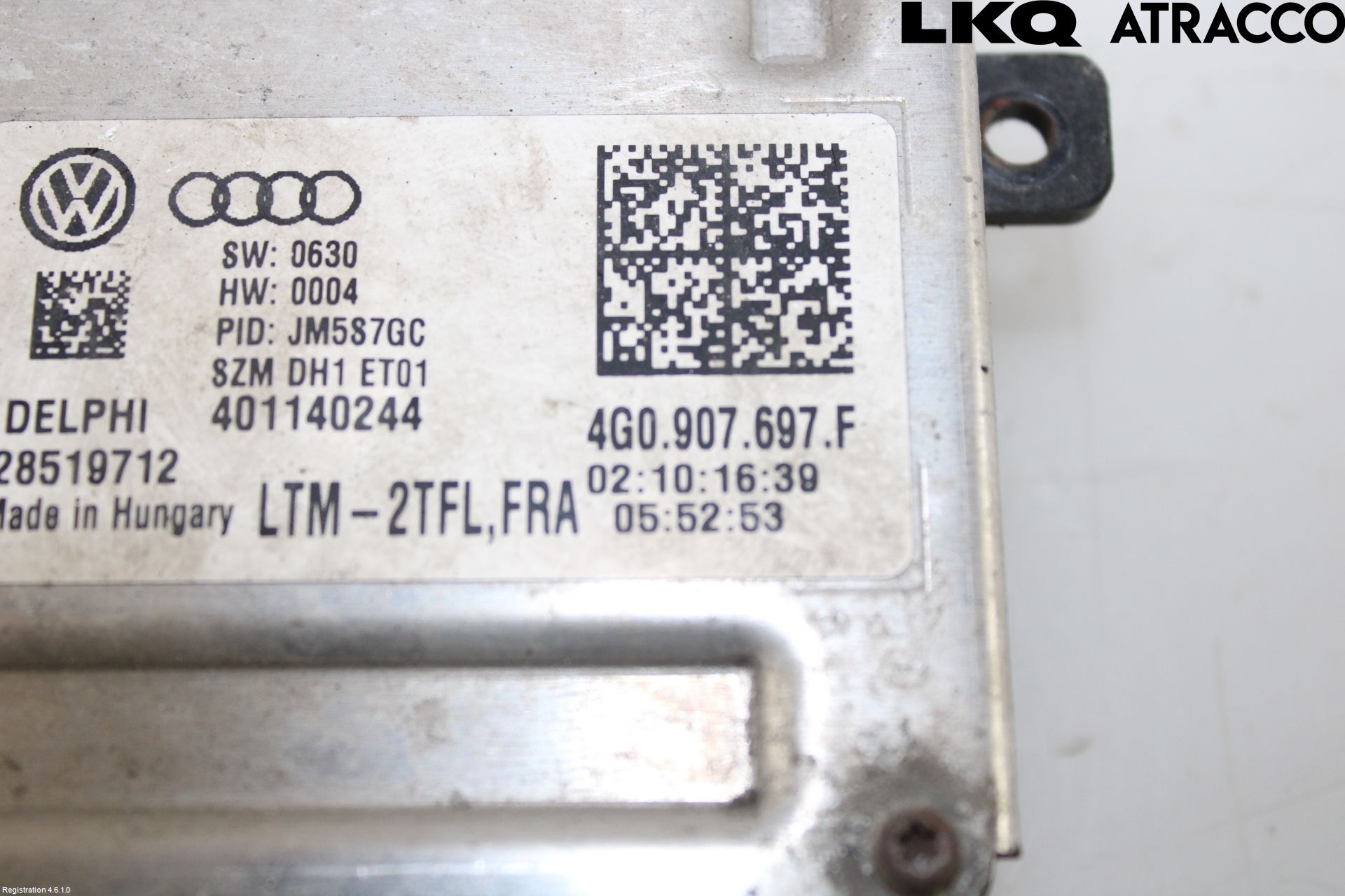 Volkswagen VW PASSAT 15-19 Styrenhet Strålkastare