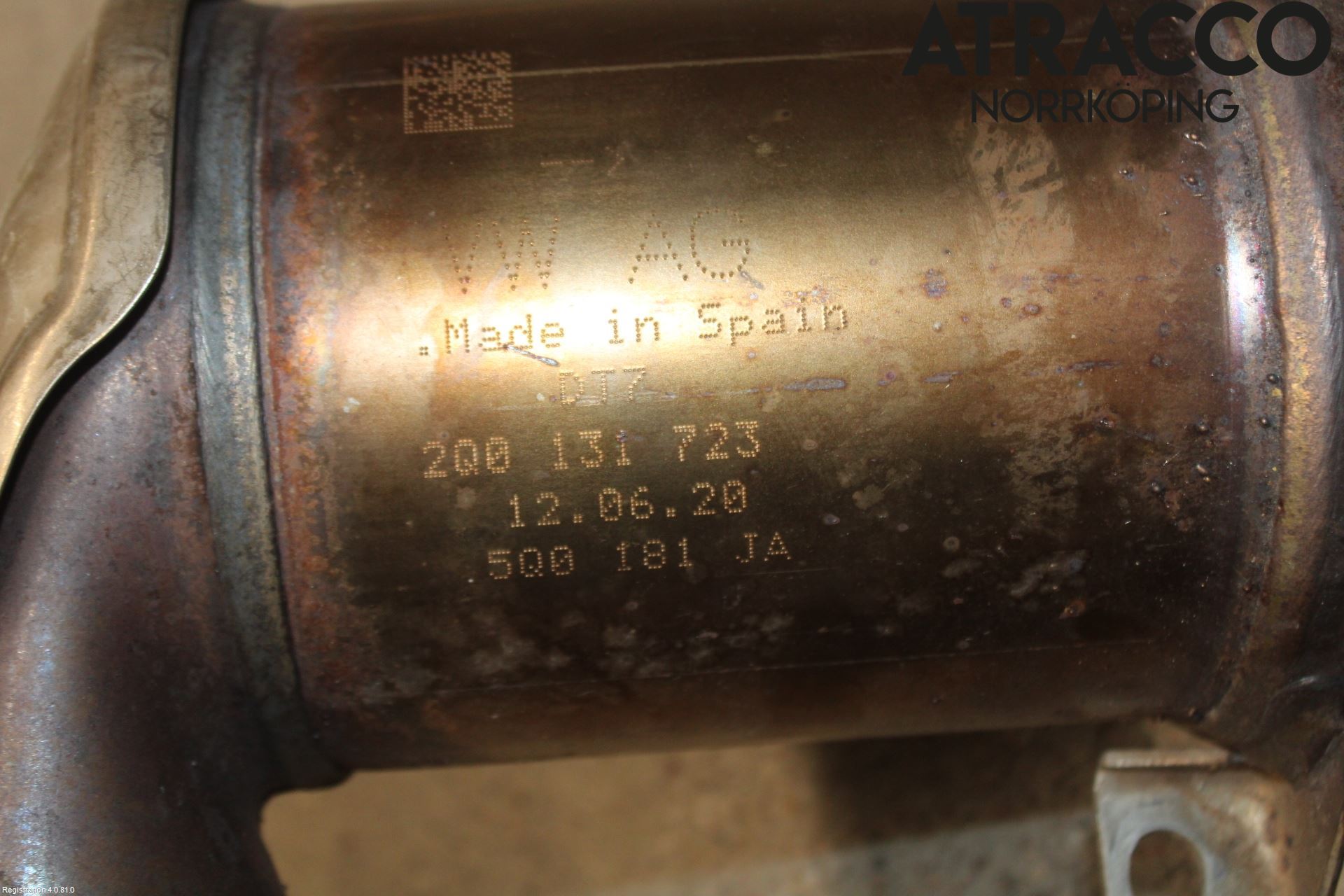 Audi A1 19- Katalysator