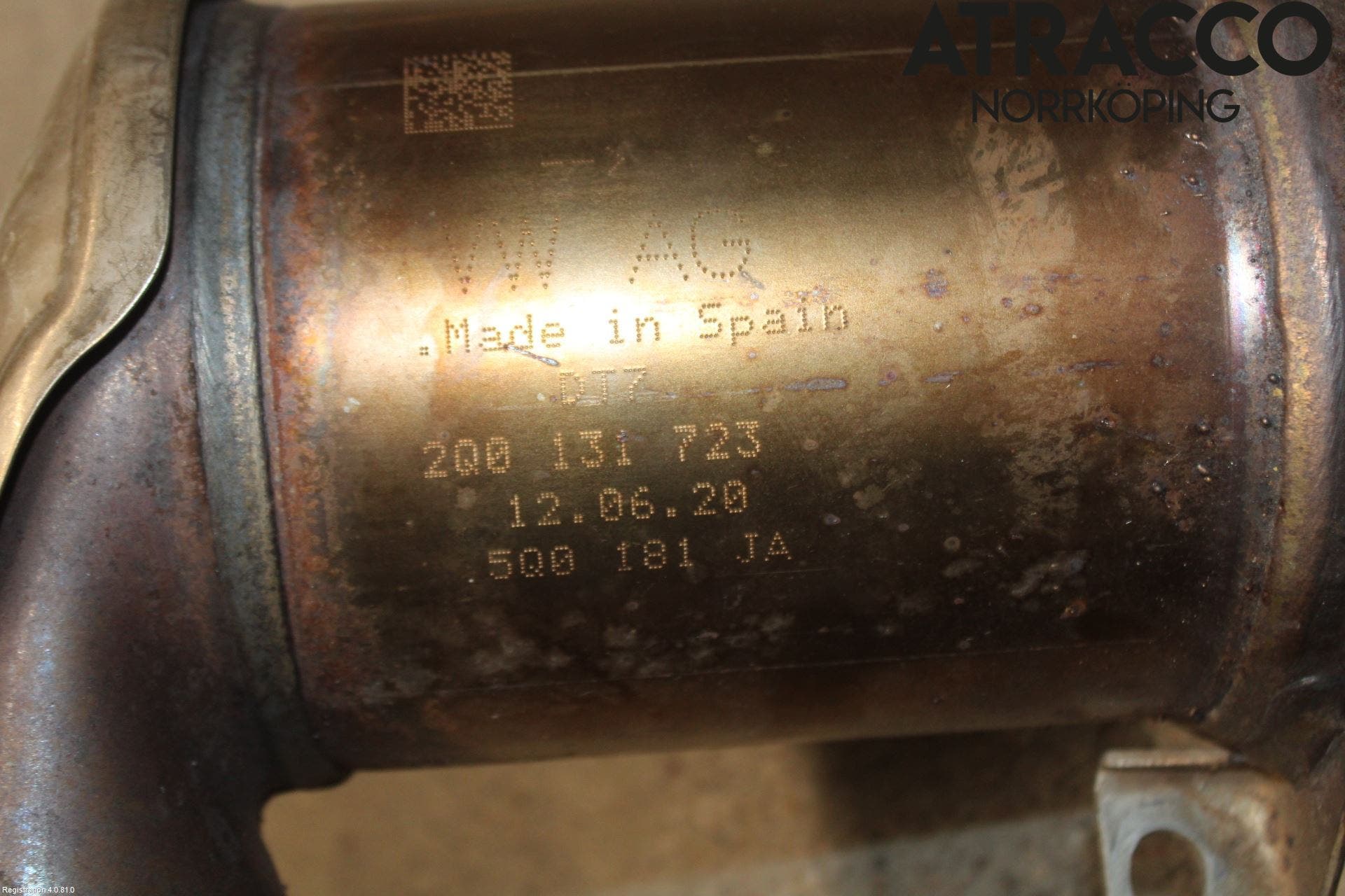 Audi A1 19- Katalysator