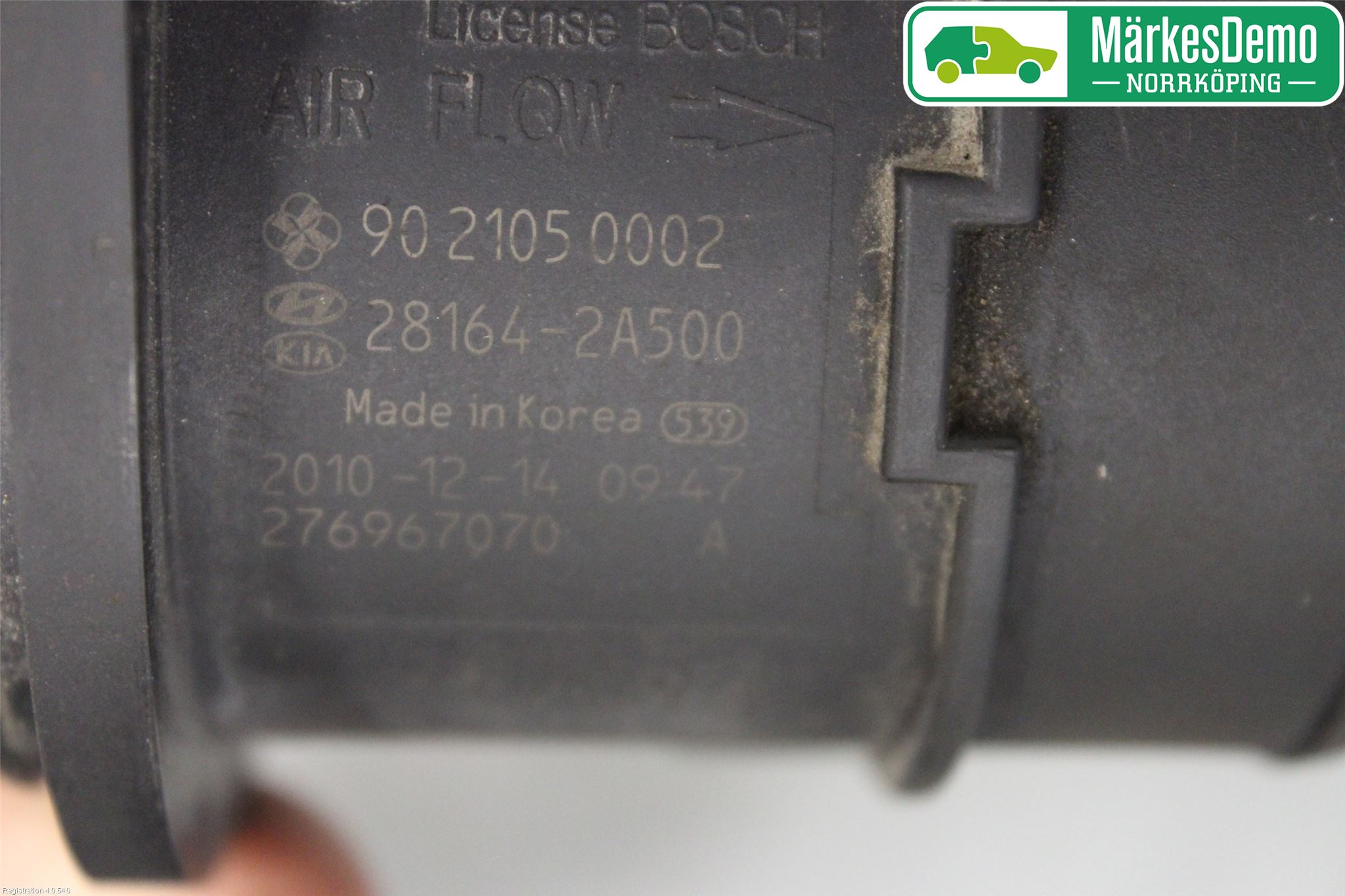 Kia CEED 06-12 Injluftmassamätare