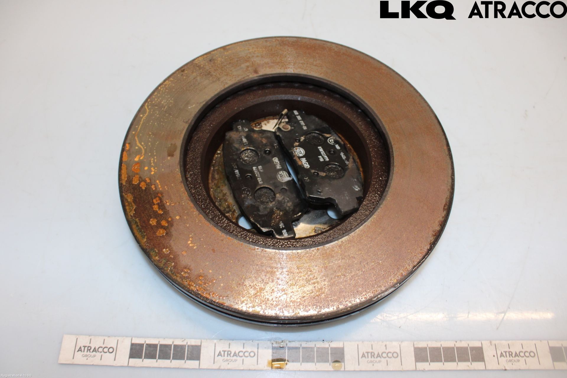 Toyota YARIS VERSO P1 00-05 Bromsskiva Fram