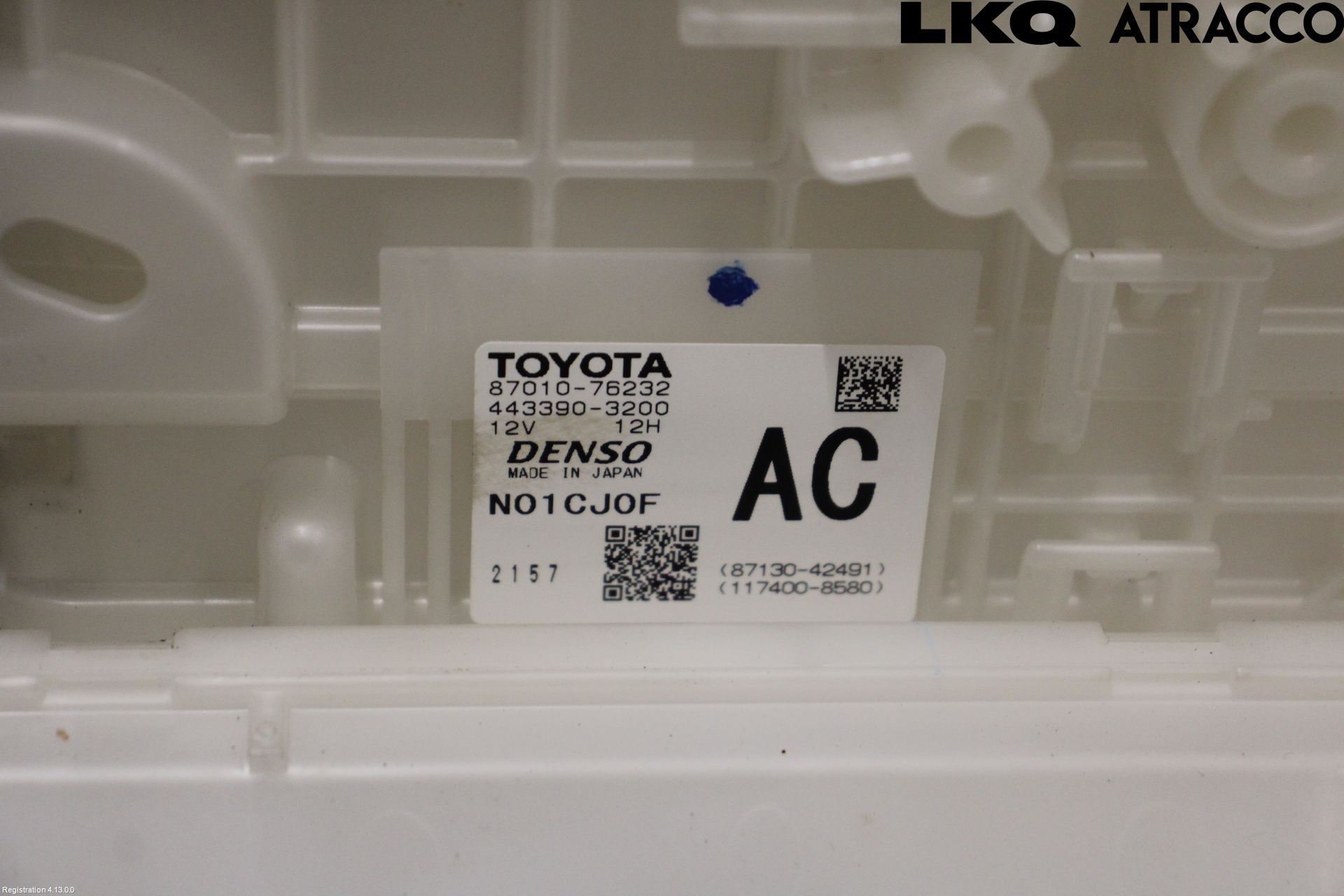 Toyota COROLLA CROSS XG10 22- Ac Cellpaket-Förångare